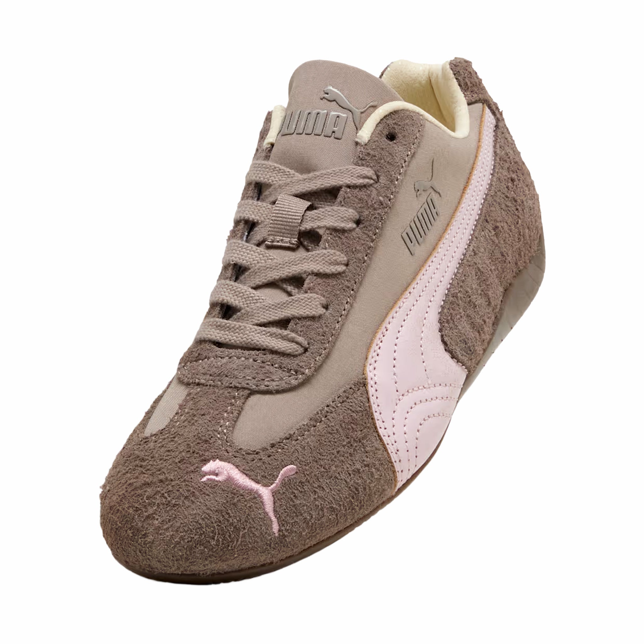 Puma Women's Speedcat Brushed Luxe (Mouse Gray/Gum) - August Shop