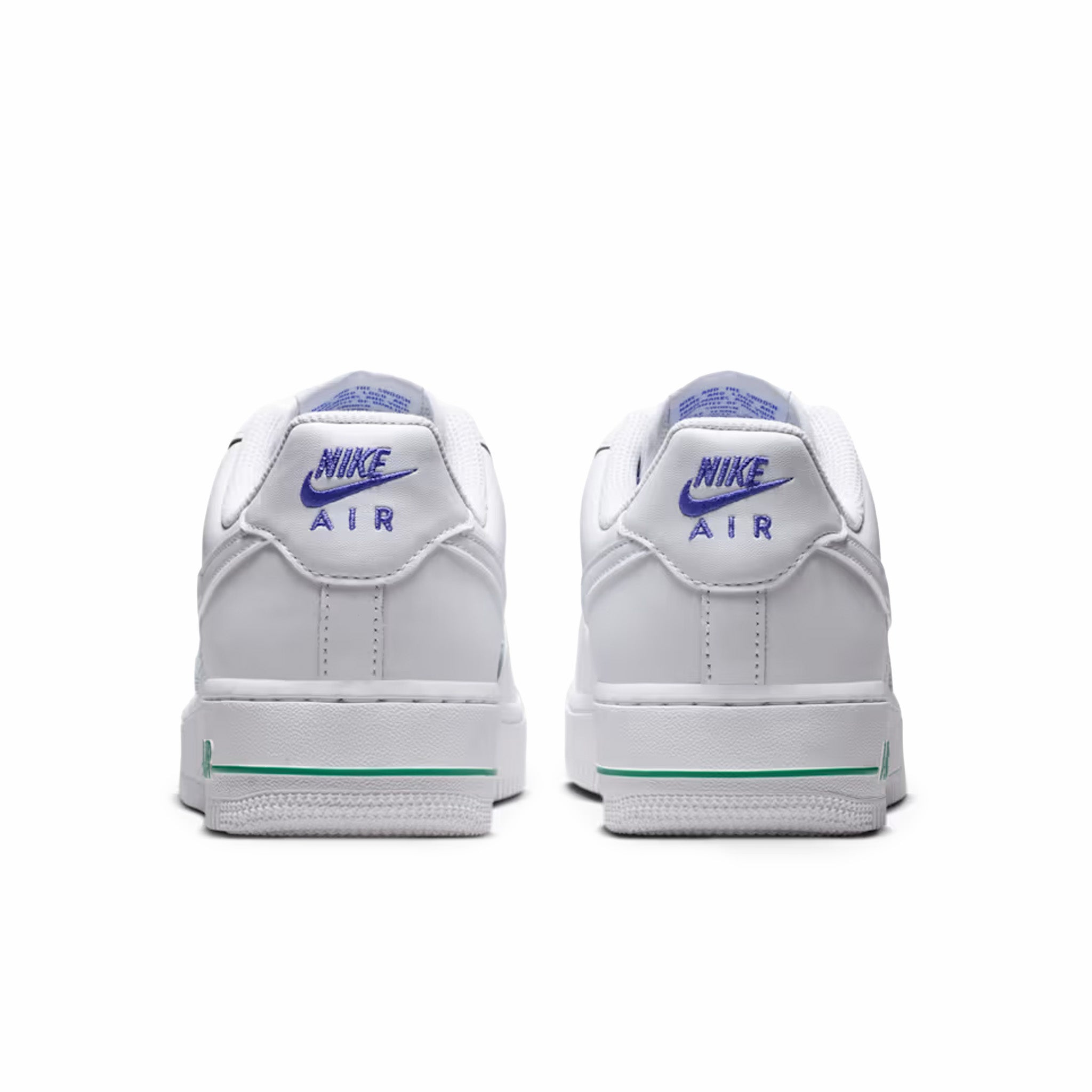 Nike Women's Air Force 1 Low "Persian Violet" (White/White-Persian Violet)