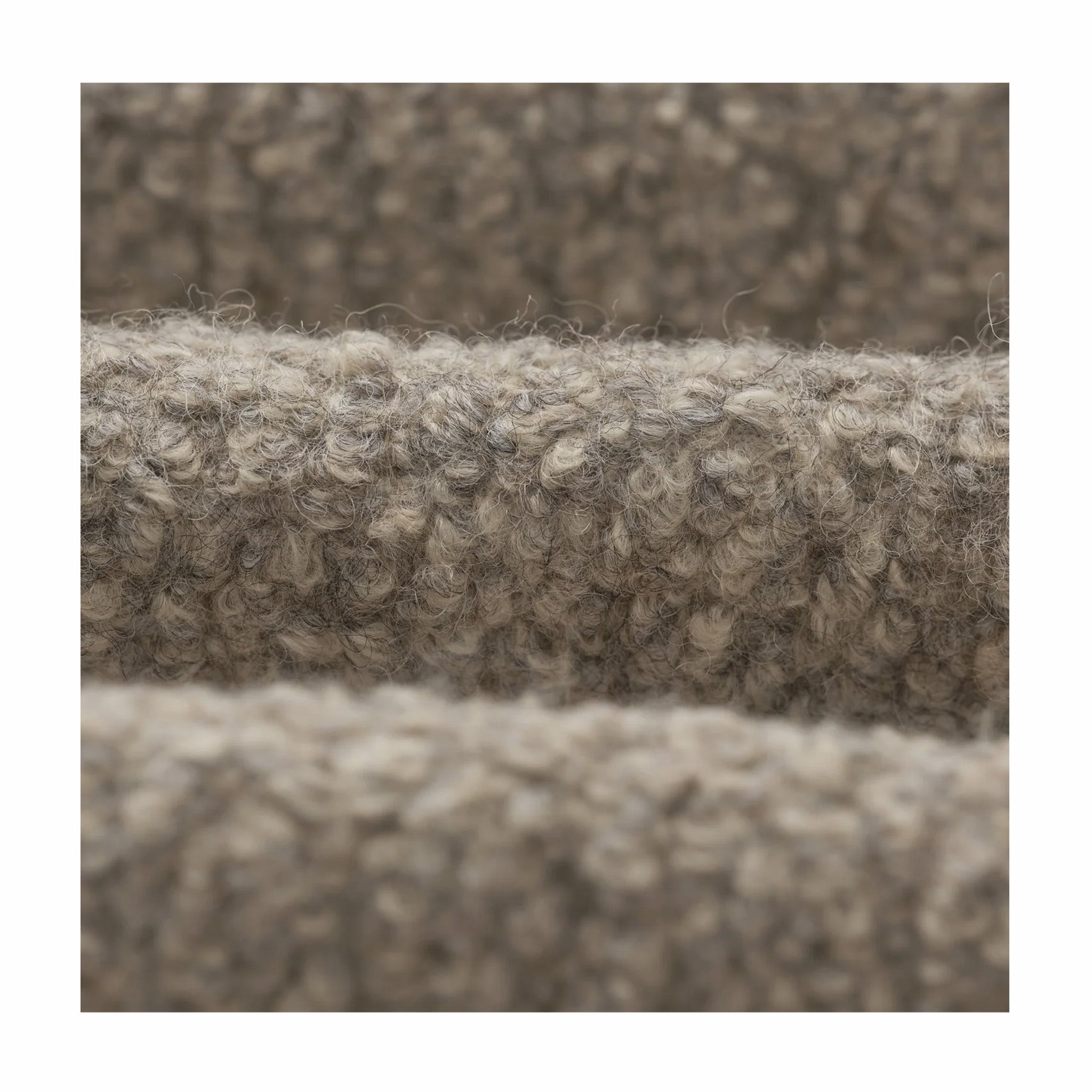 Wax London Mount Reversible Overshirt - Bobble Wool (Natural) - August Shop