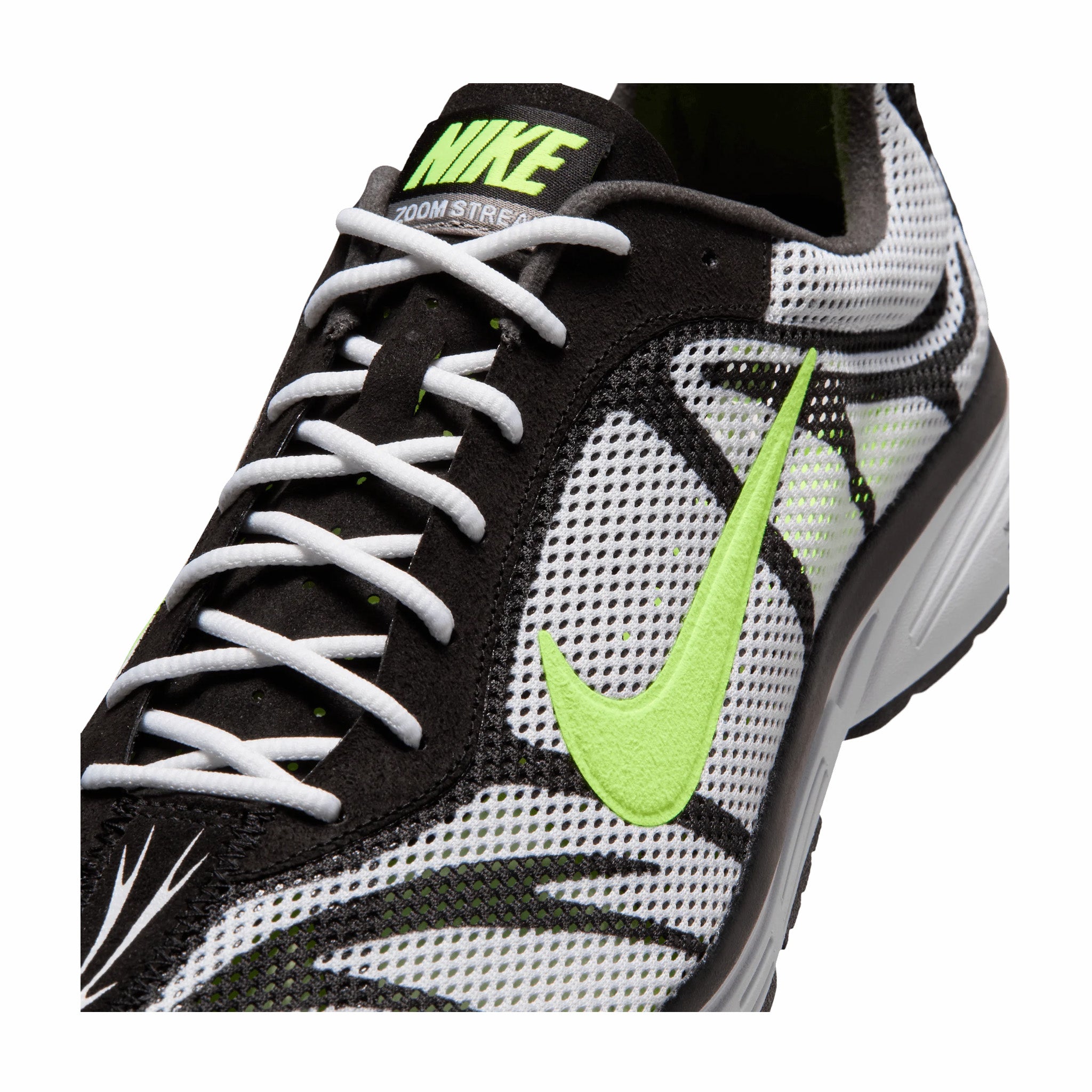 Nike Men's Zoom Streak 3 (White/Volt-Flat Pewter-Black)