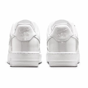 Nike Men's Air Force 1 Low "White Patent" (White/White) - August Shop