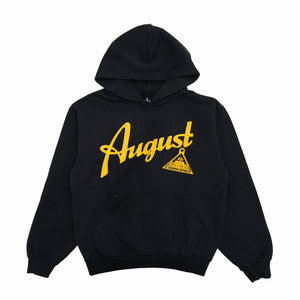 August "Ski the Midwest - Ski Pass" Heavyweight Hoodie (Black Edge) - August Shop