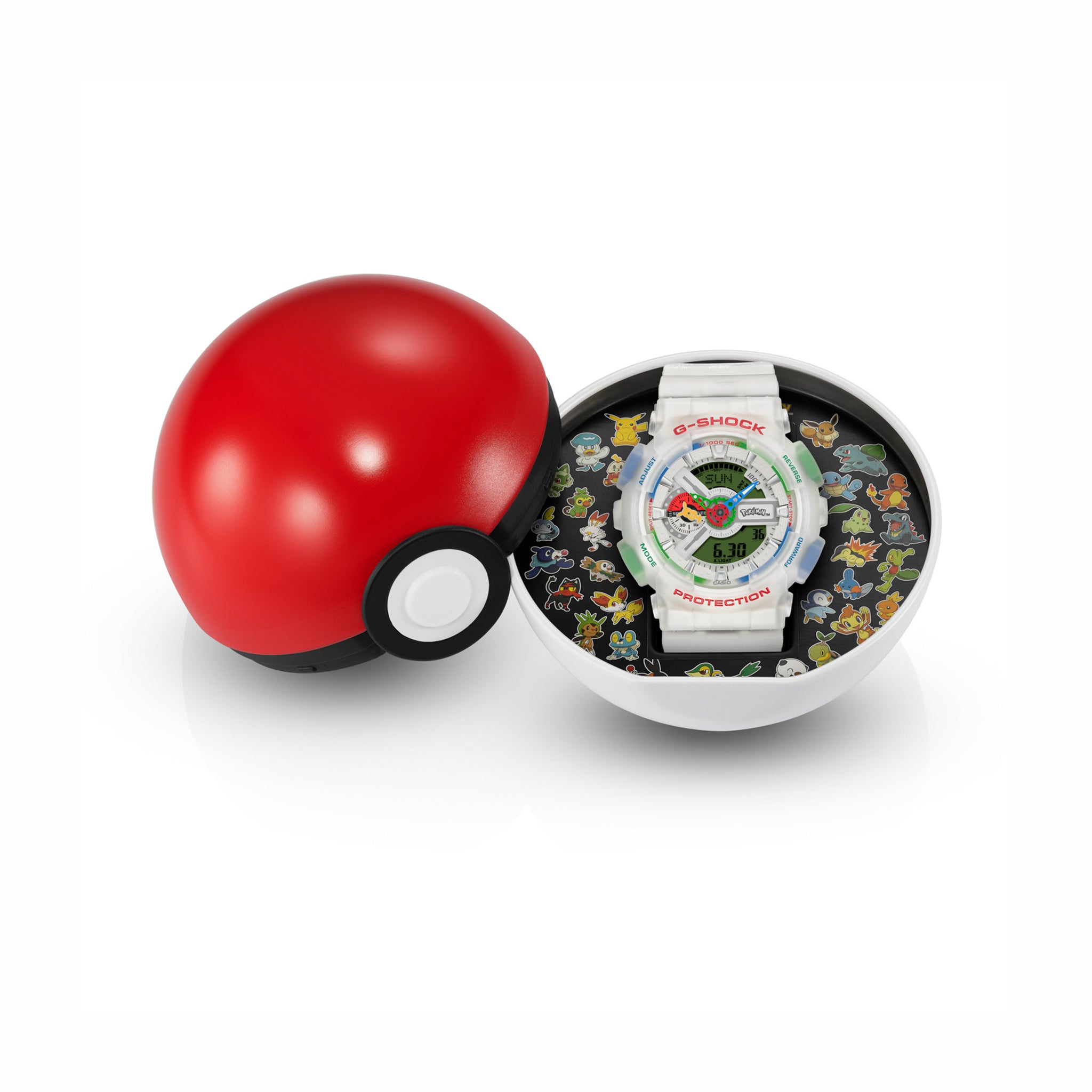 G-Shock x Pokémon GA110PKM-7A (Clear)