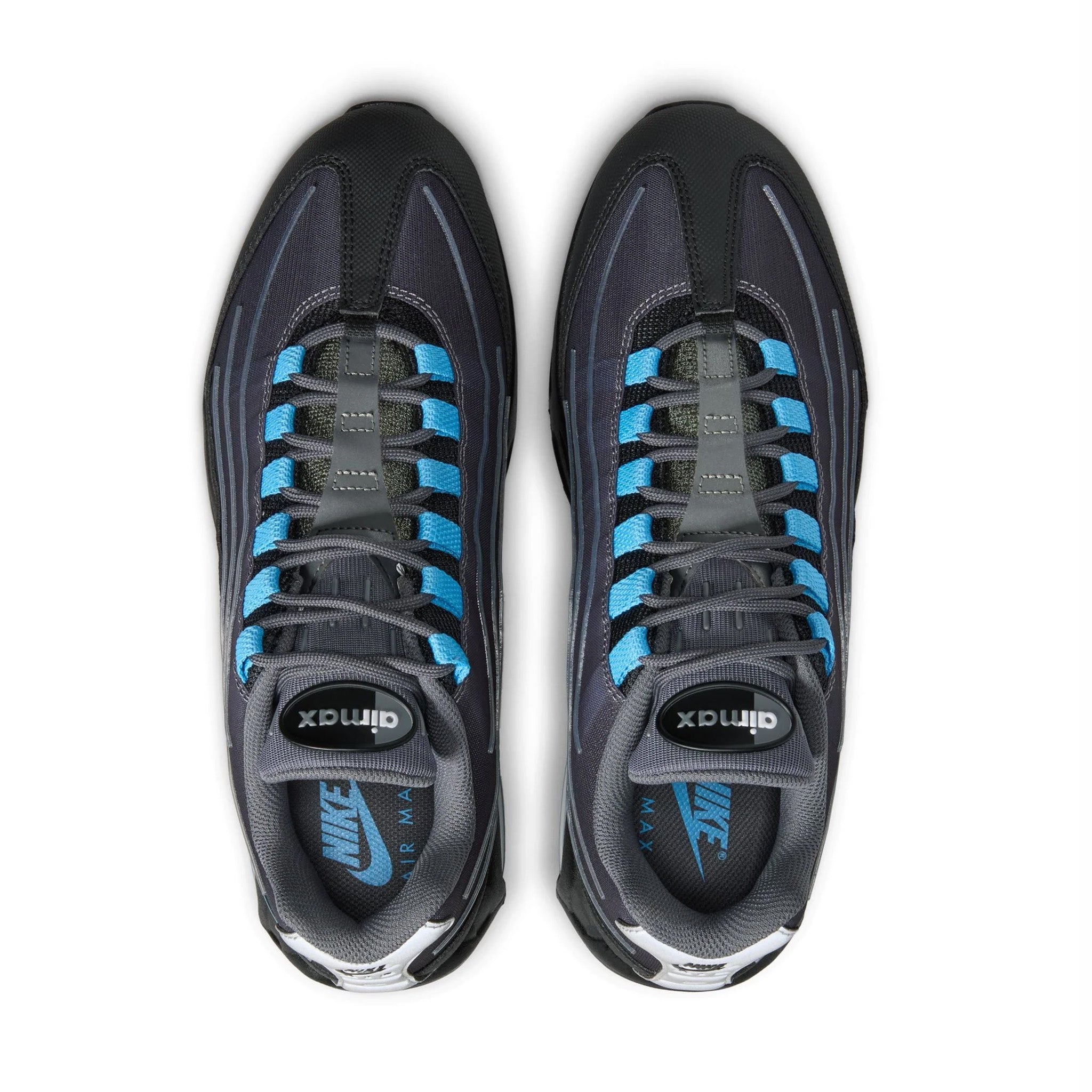 Nike Men's Air Max 95 Tech (Black/University Blue)
