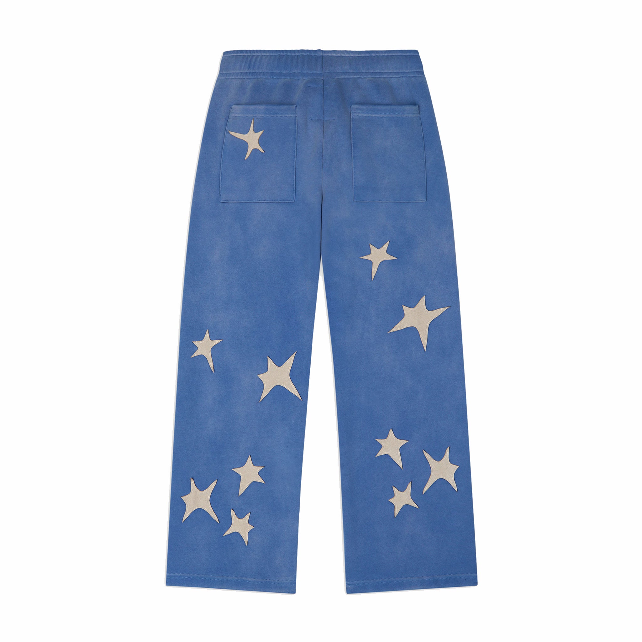 Kidsuper Stars Patchwork Sweatpants (Blue) - August Shop