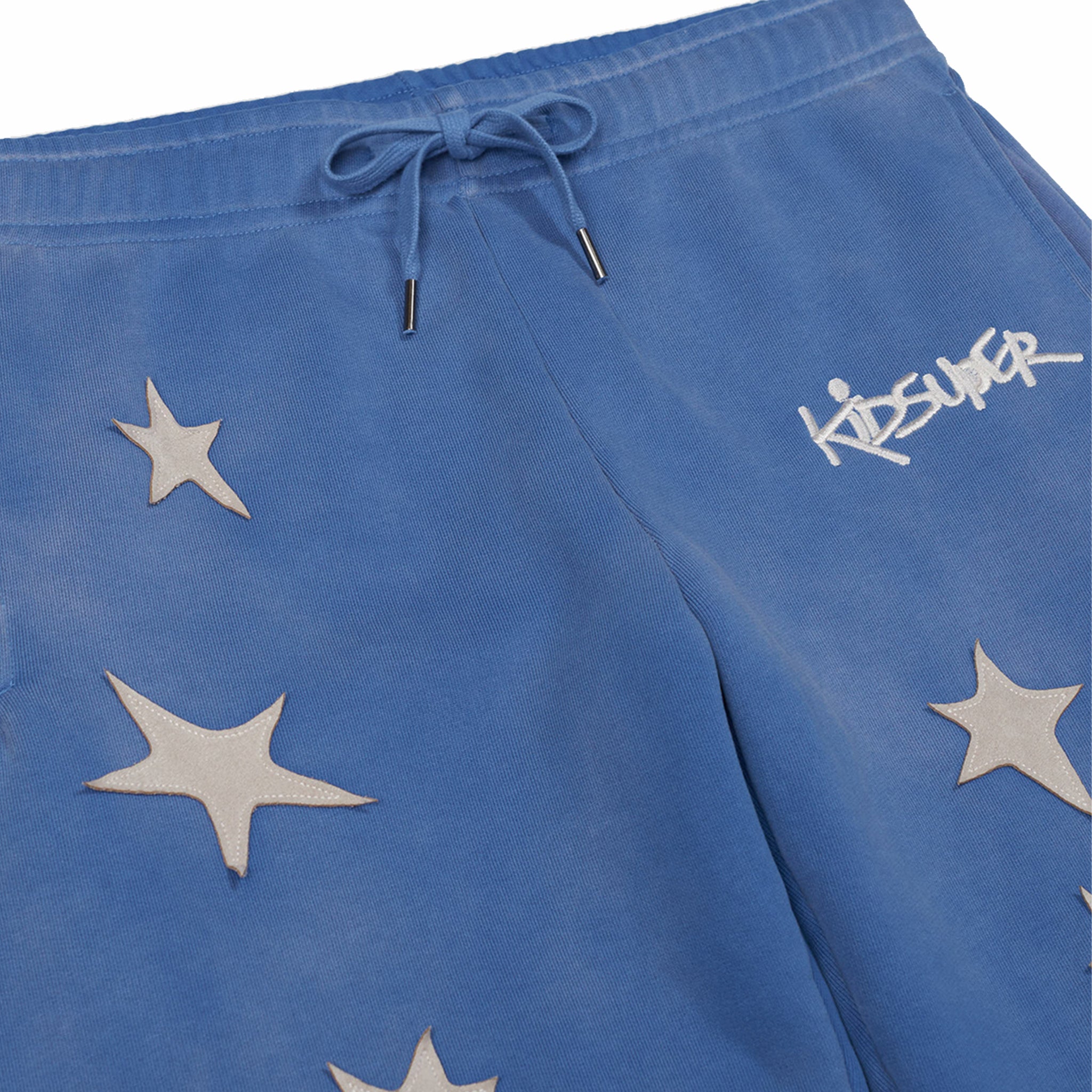 Kidsuper Stars Patchwork Sweatpants (Blue) - August Shop