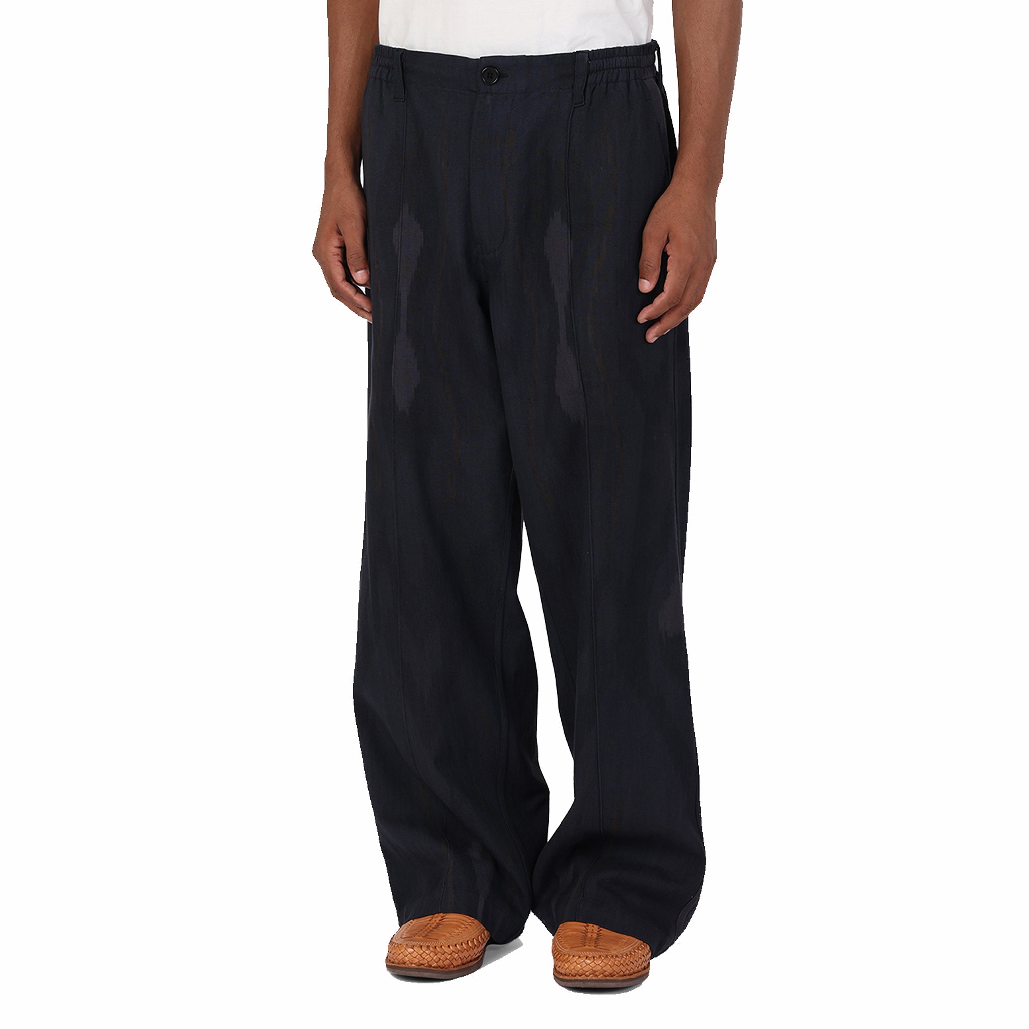 Kardo Kedar Ikat Trousers (Dark Navy) - August Shop