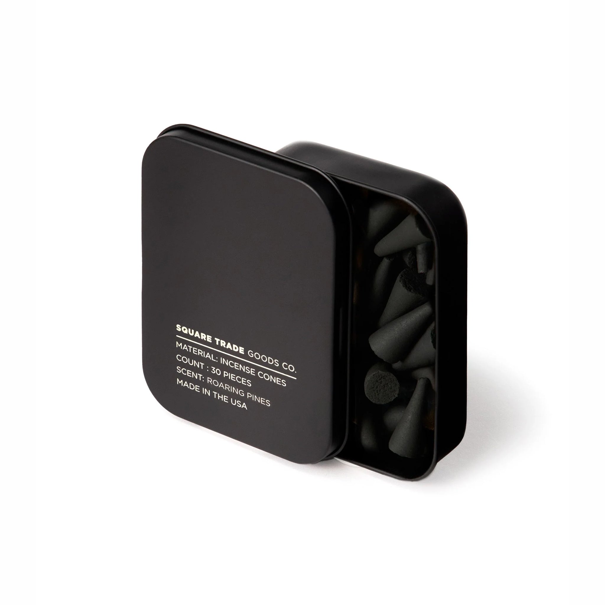 Square Trade Goods Roaring Pines Incense Cones - August Shop