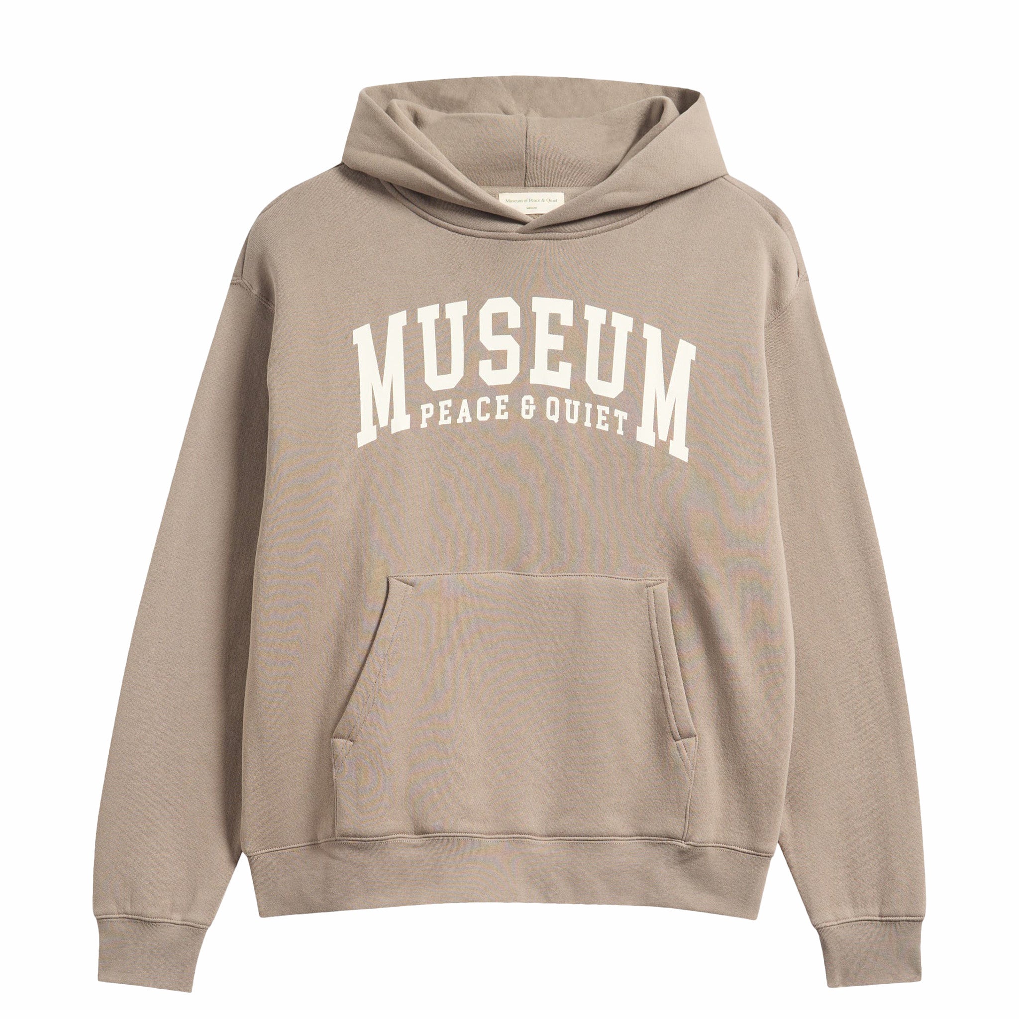 Museum of Peace &amp; Quiet UMPQ Hoodie (Sepia) - August Shop