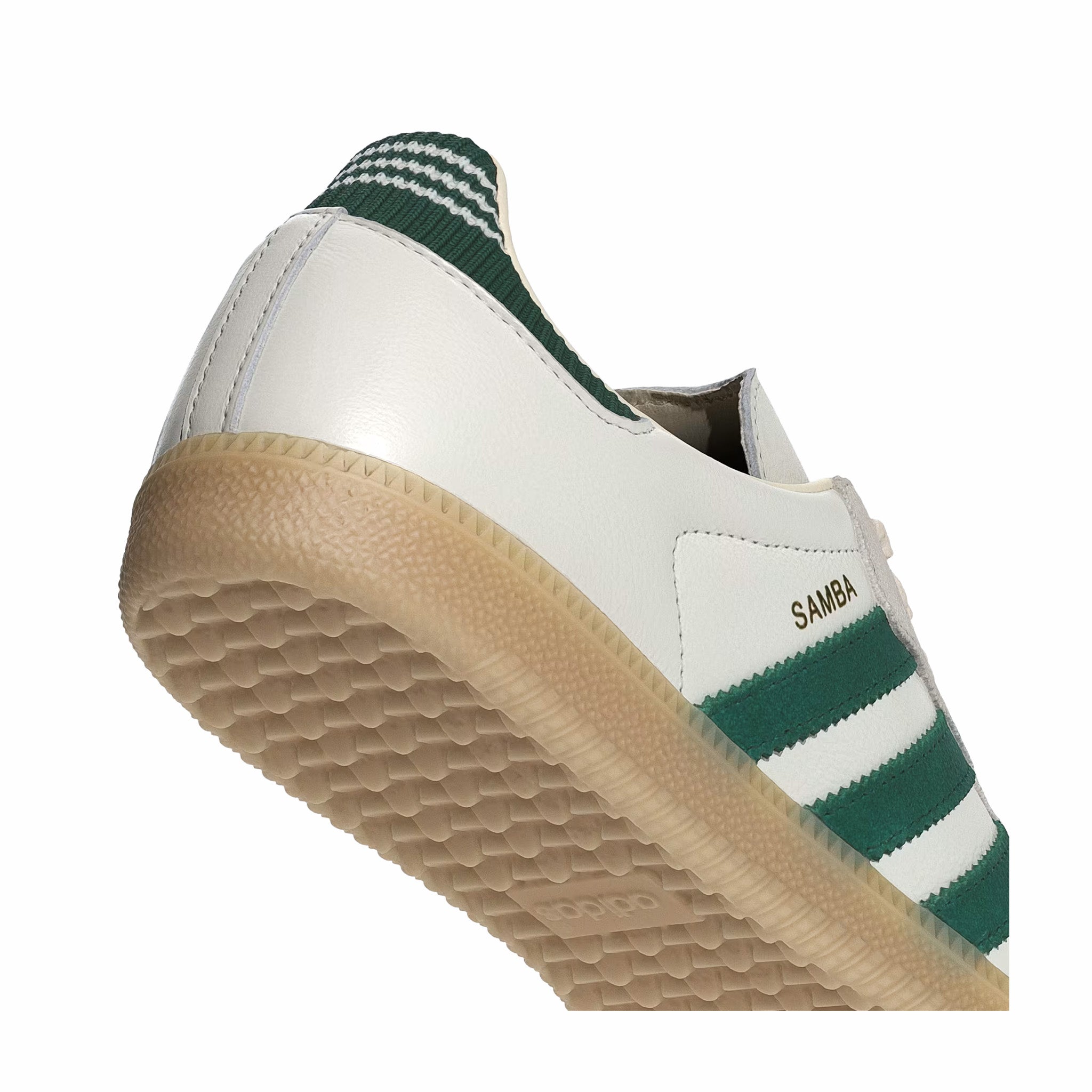 Adidas Men's Samba OG (Cloud White/Collegiate Green/Gum) - August Shop