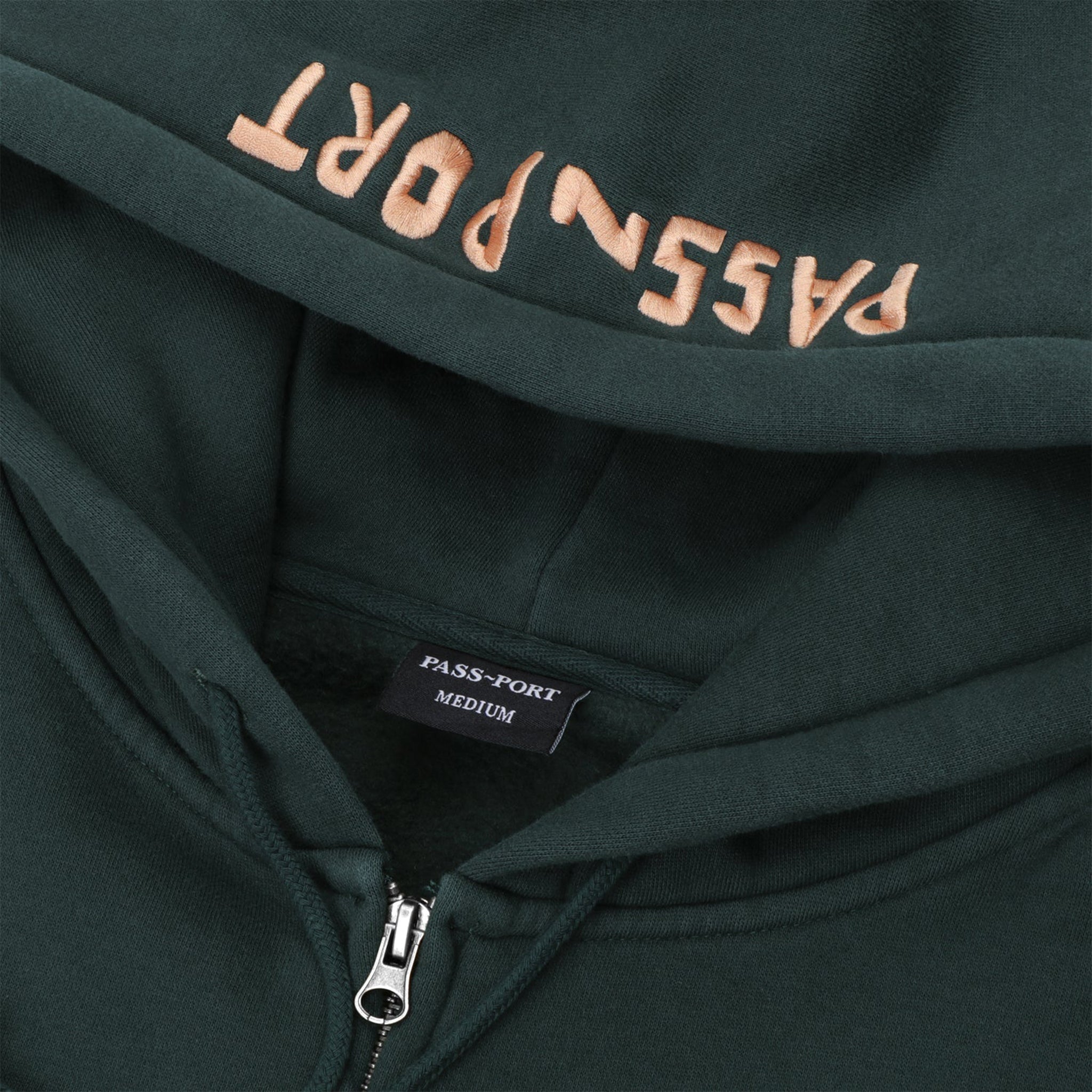 Pass~Port Scissorcraft Zip Hood (Seaweed)