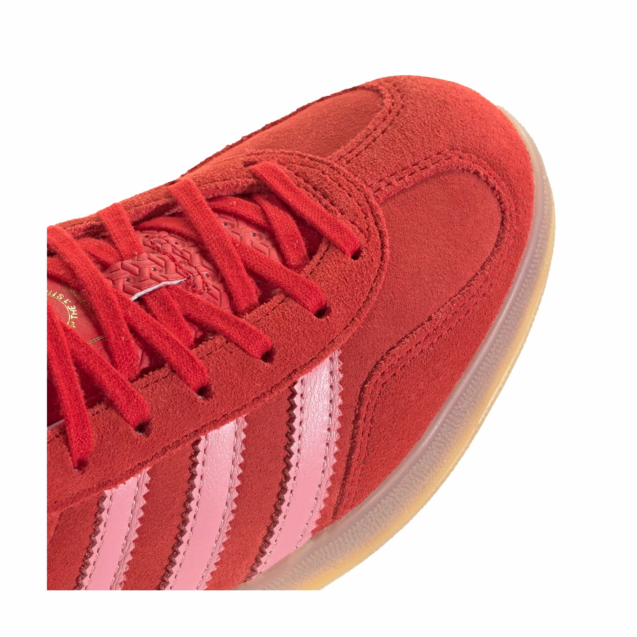 Adidas Women&#39;s Gazelle Indoor Shoes (Better Scarlet/Light Pink/Gum)