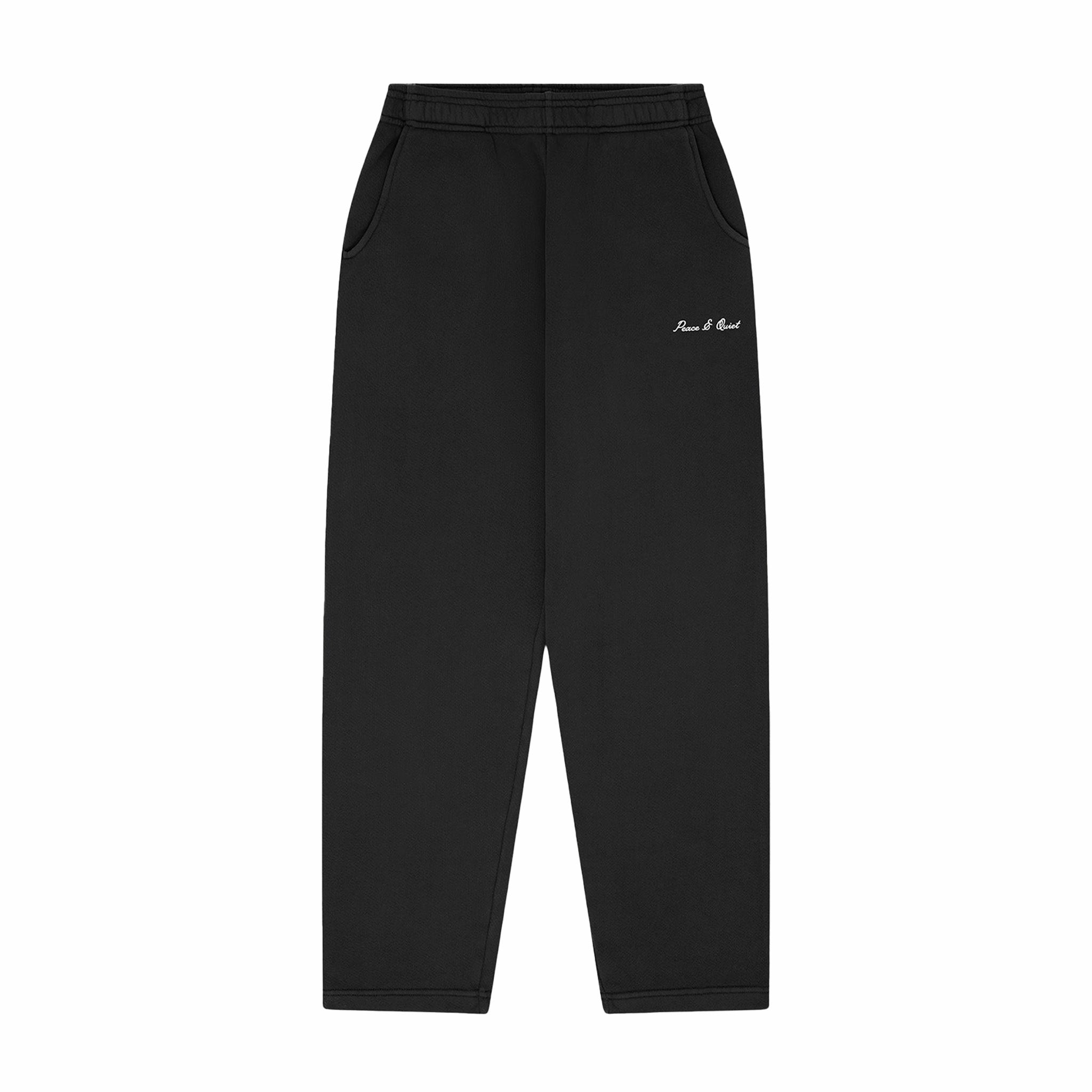 Museum of Peace &amp; Quiet Signature Sweatpants (Black) - August Shop