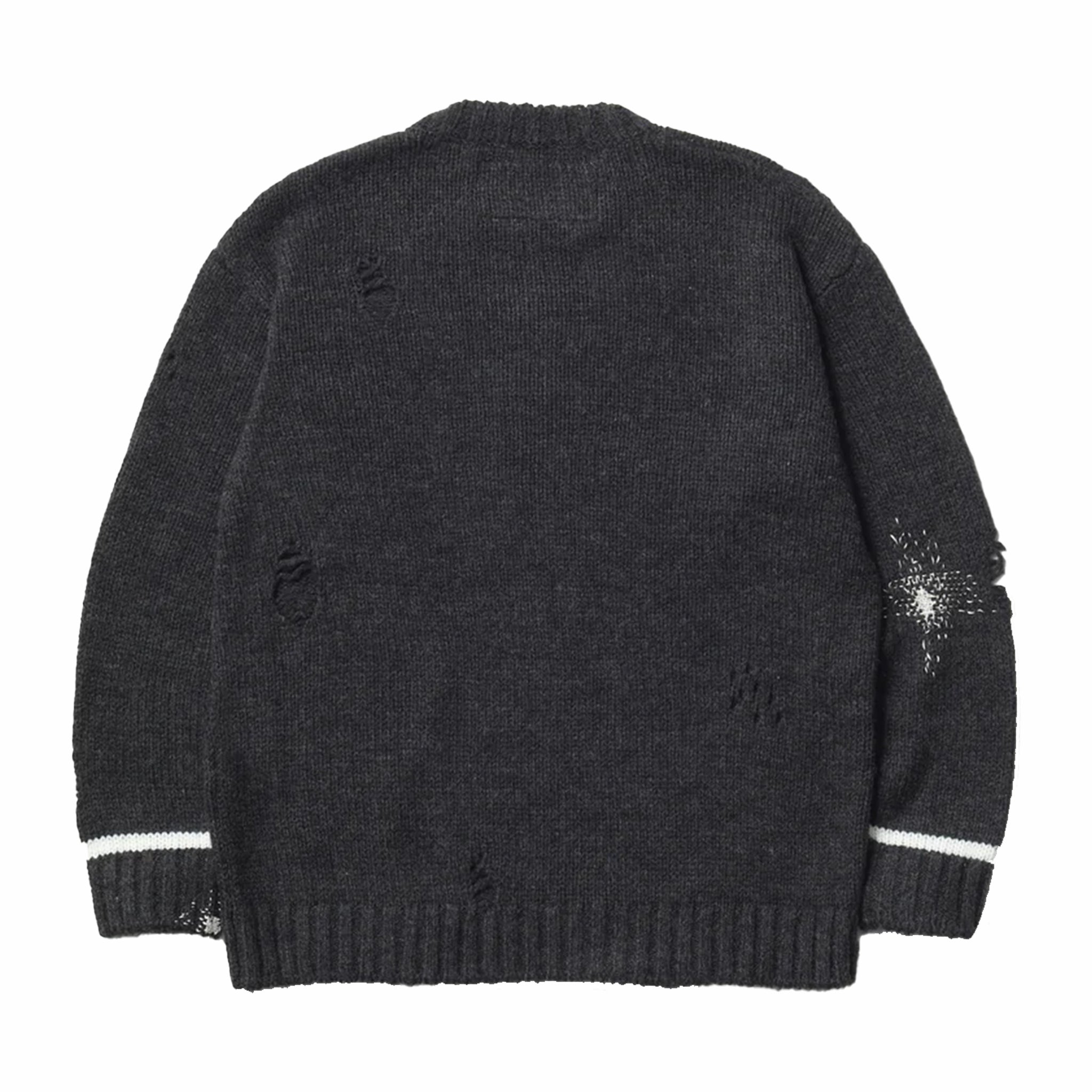 Neighborhood Savage Crewneck Sweater (Charcoal)
