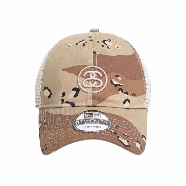Stüssy SS Link Trucker 9Twenty Hat (Desert Camo) – August