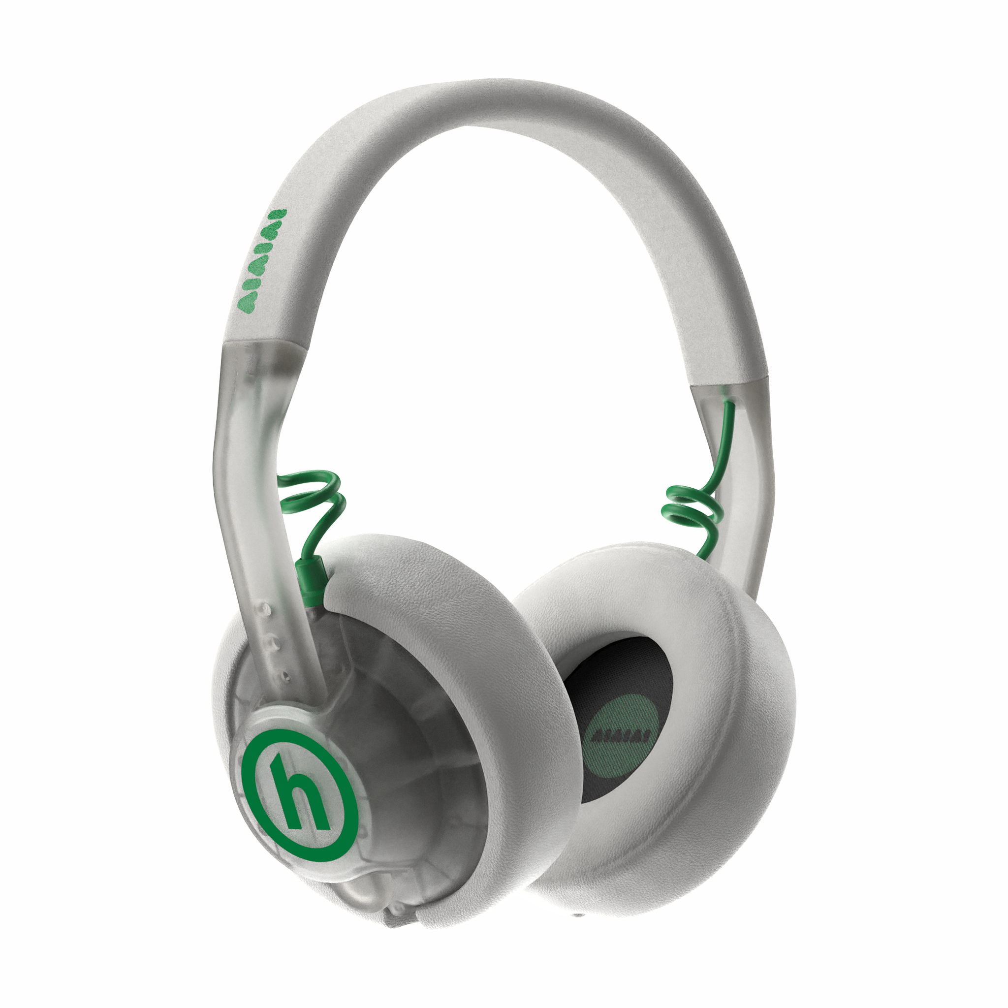 AIAIAI x HIDDEN NY TMA-2 Modular Bluetooth Headphones (White/Green)
