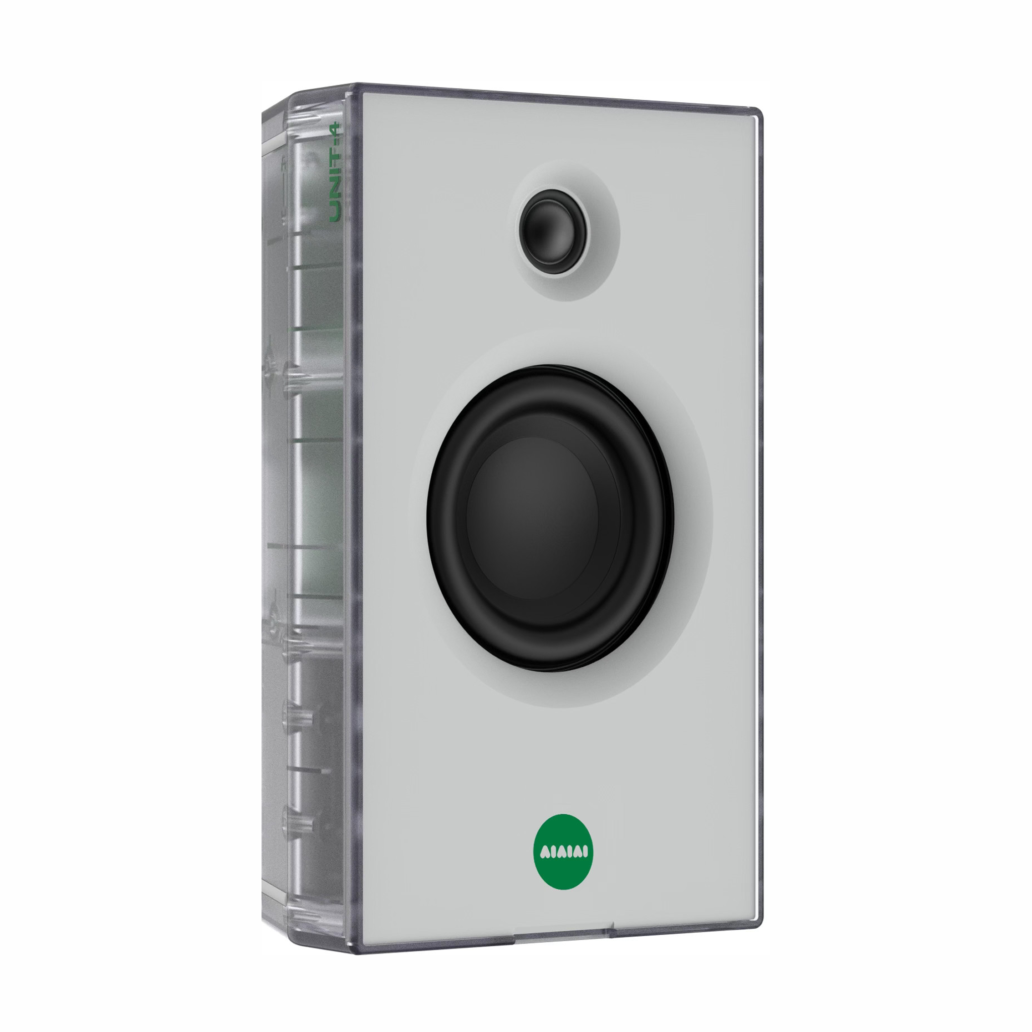 AIAIAI x HIDDEN NY UNIT-4 Portable Speaker (White/Green)