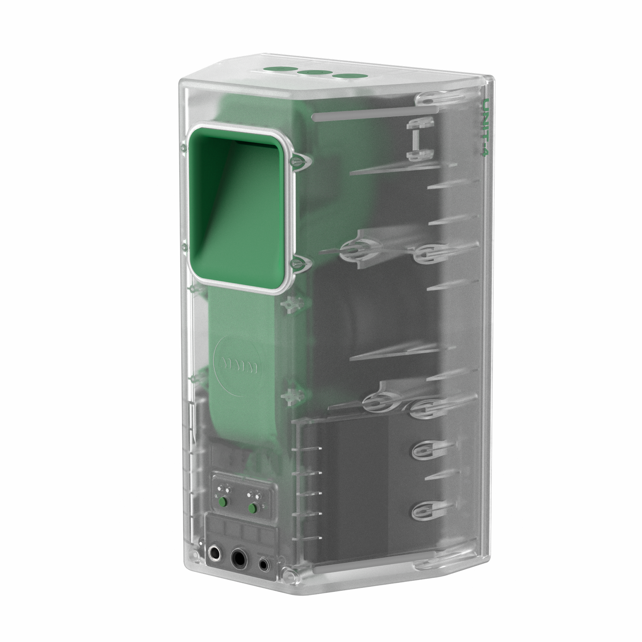 AIAIAI x HIDDEN NY UNIT-4 Portable Speaker (White/Green)