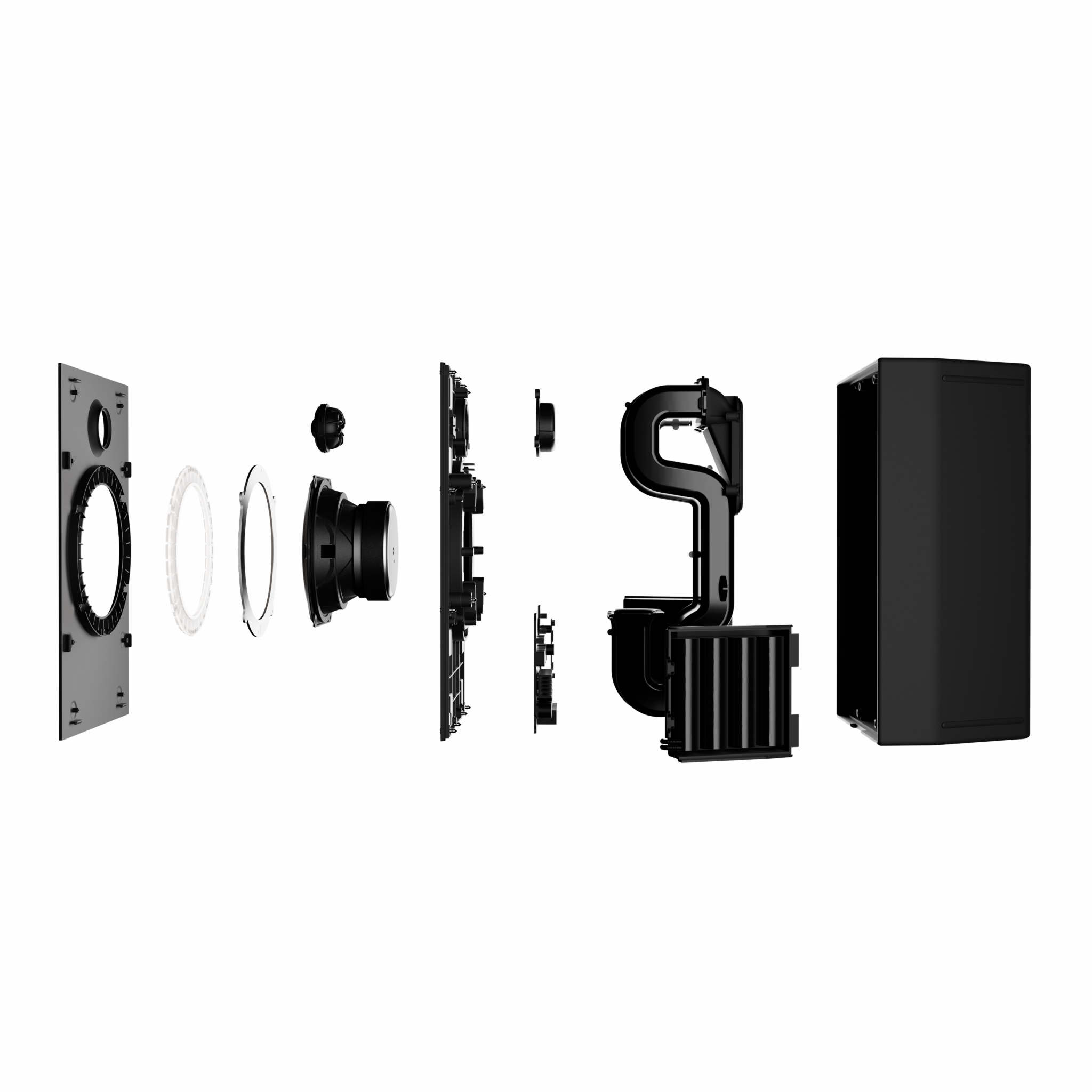 AIAIAI x HIDDEN NY UNIT-4 Portable Speaker (White/Green)