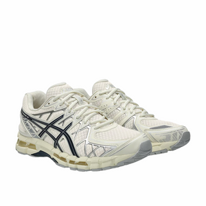 ASICS Mens GEL-KAYANO 20 (Cream/Independence Blue) - August Shop
