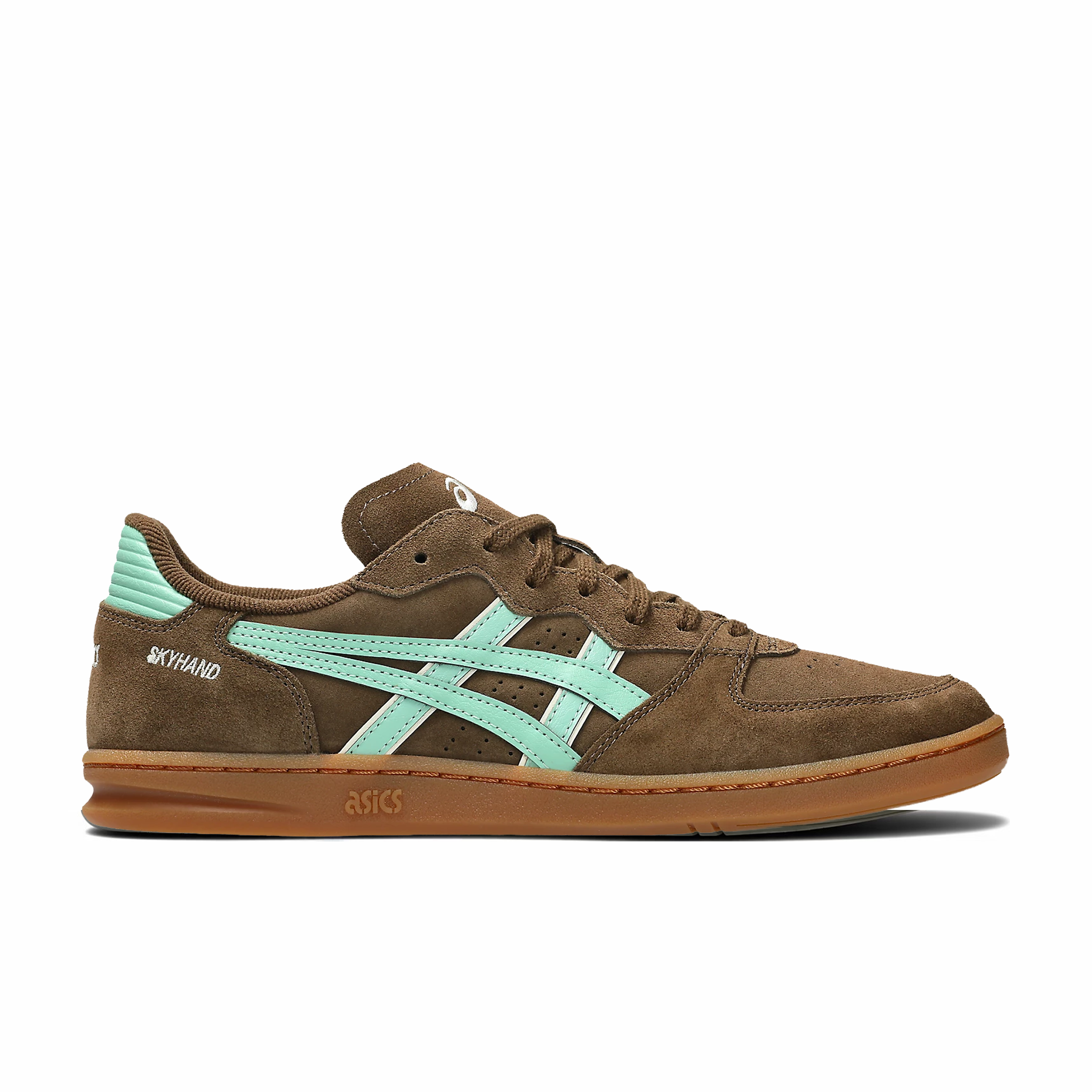 ASICS Men's Skyhand OG (Brown Storm/Ice Green) - August Shop