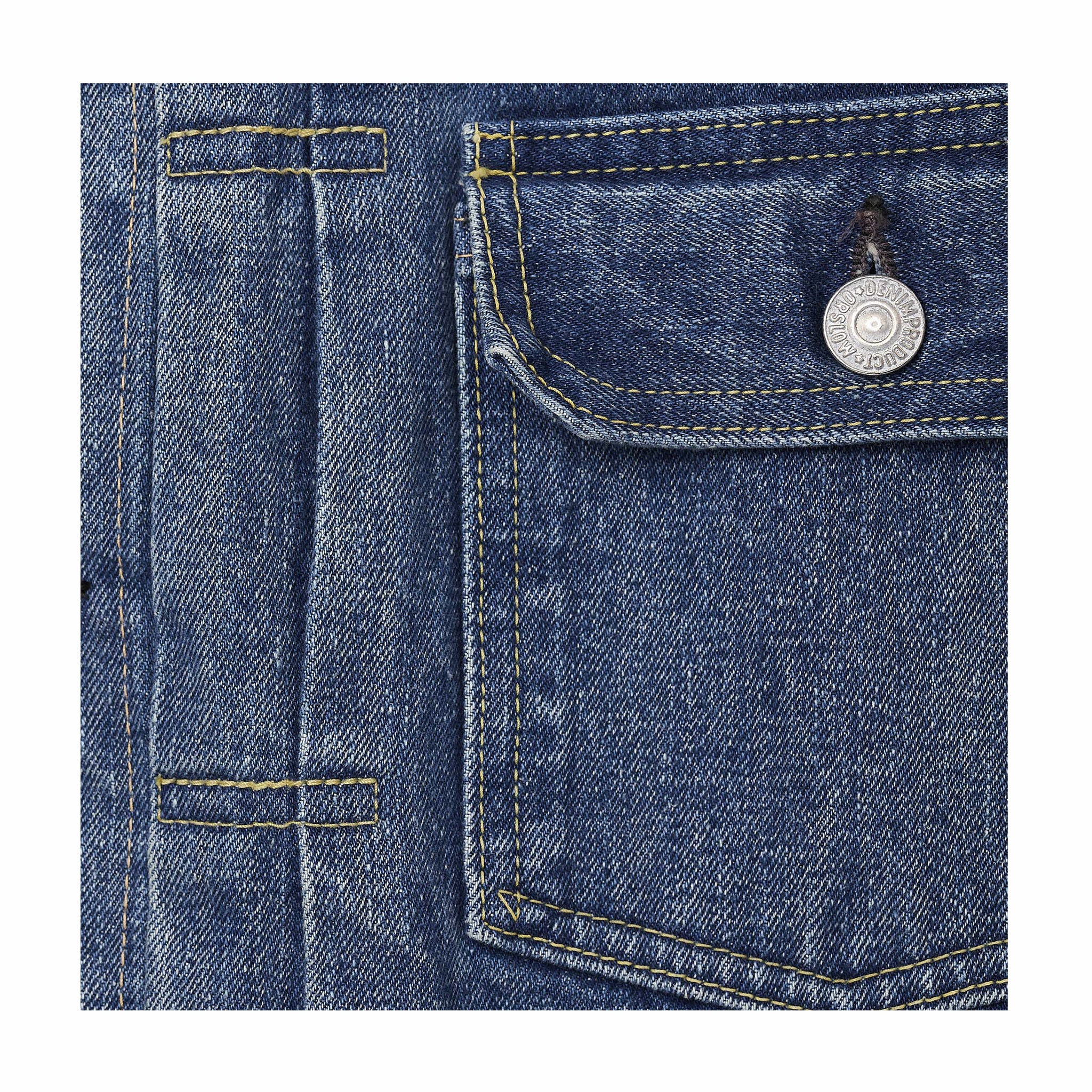 OrSlow Type 2 1950's Denim Jacket - 2 Year Wash (Blue) - August Shop
