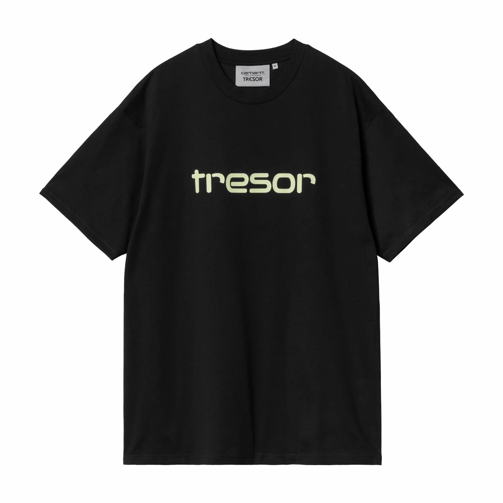 Carhartt WIP x TRESOR Techno Alliance T-Shirt (Black/Glow Green) - August Shop