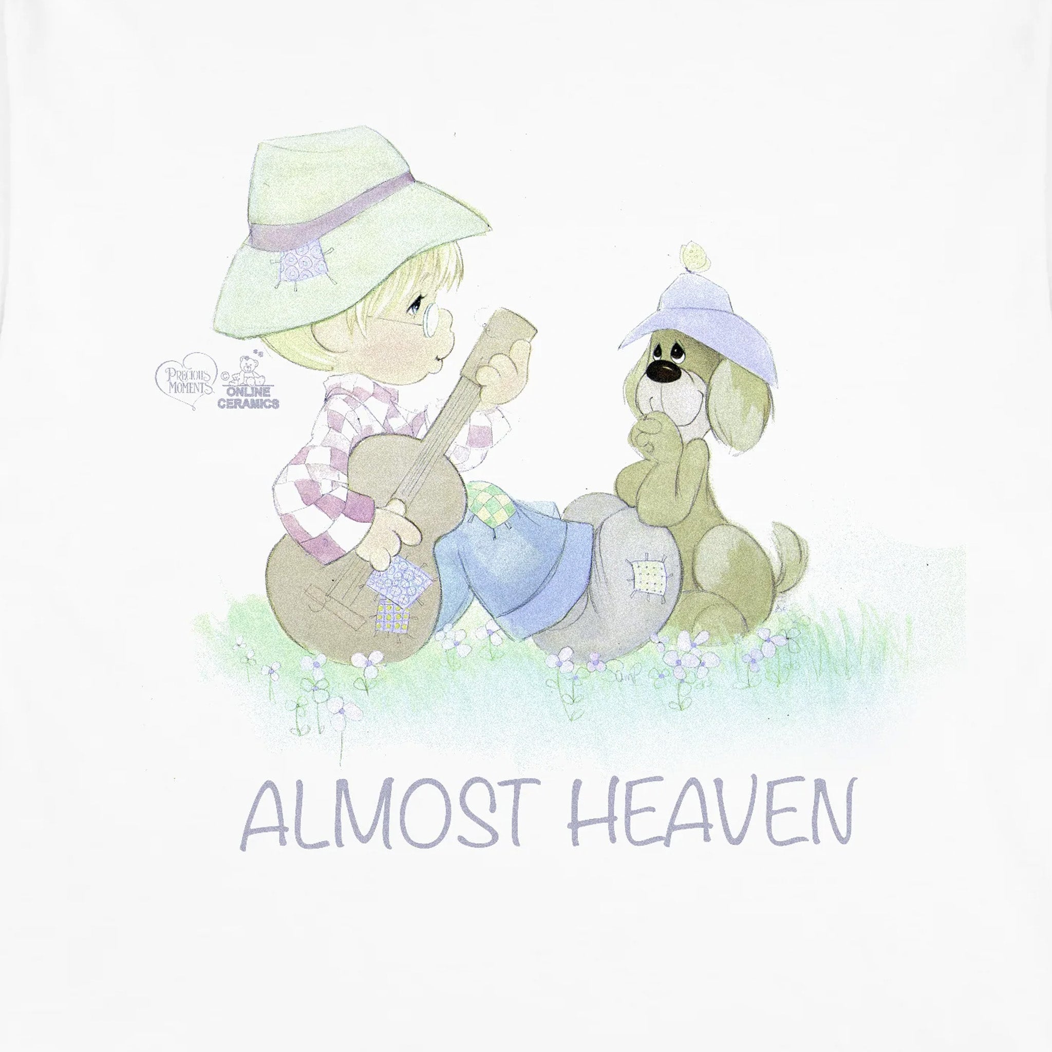 Online Ceramics x Precious Moments &quot;Almost Heaven&quot; Tee (White) - August Shop