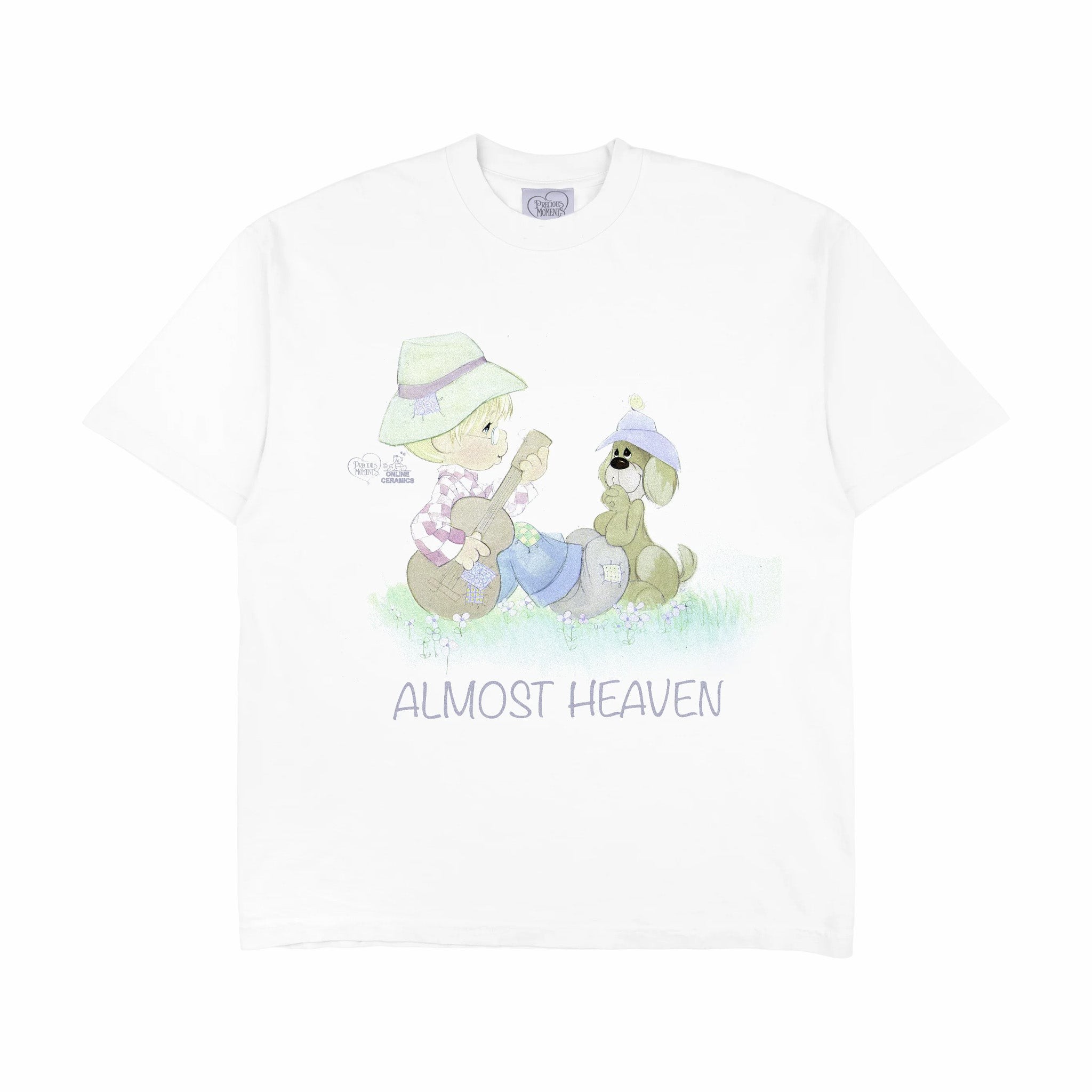 Online Ceramics x Precious Moments &quot;Almost Heaven&quot; Tee (White) - August Shop