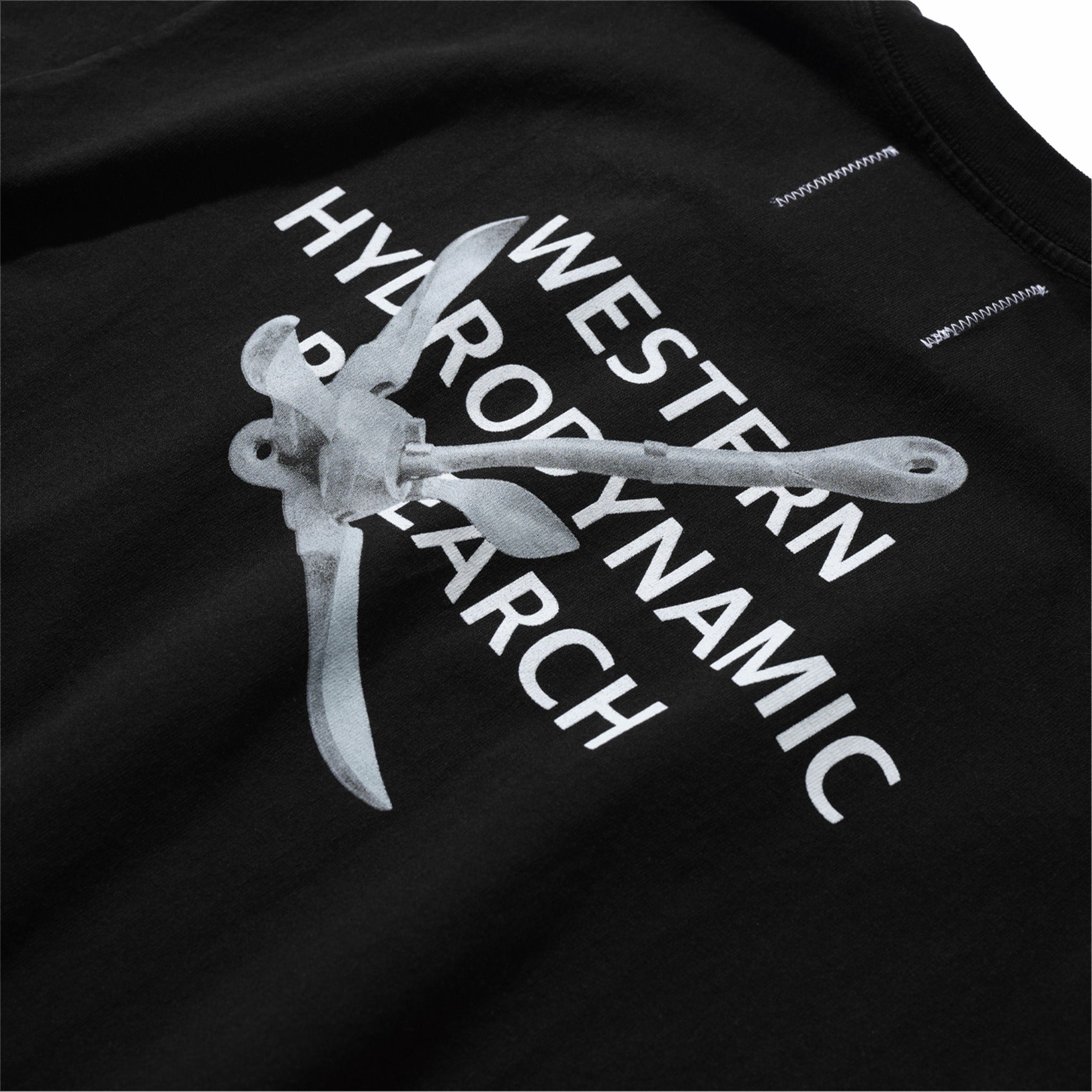 Western Hydrodynamic Research Anchor Tee (Black) - August Shop