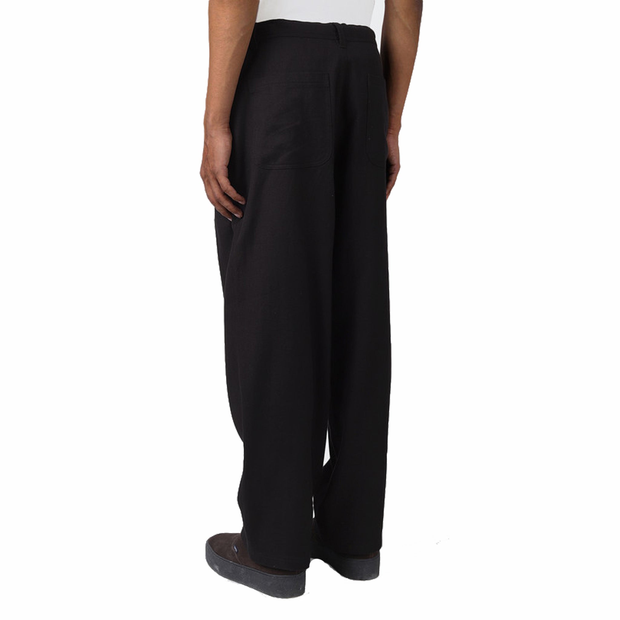 Kardo Antonio Over Sized Double Pleat Trousers (Black) - August Shop