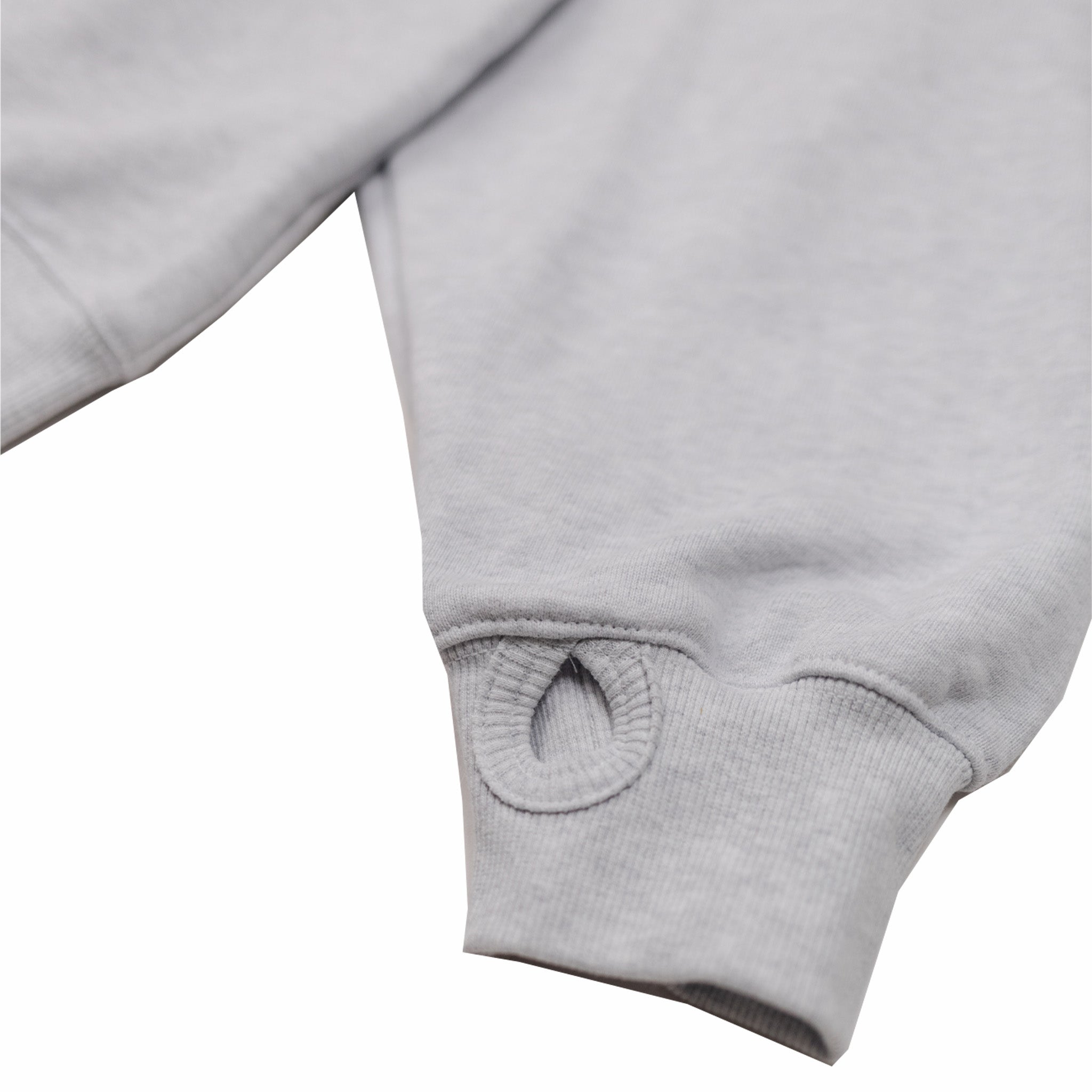 Estudio Niksen Signature Thumb Hoodie (Light Grey) - August Shop