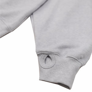 Estudio Niksen Signature Thumb Hoodie (Light Grey) - August Shop