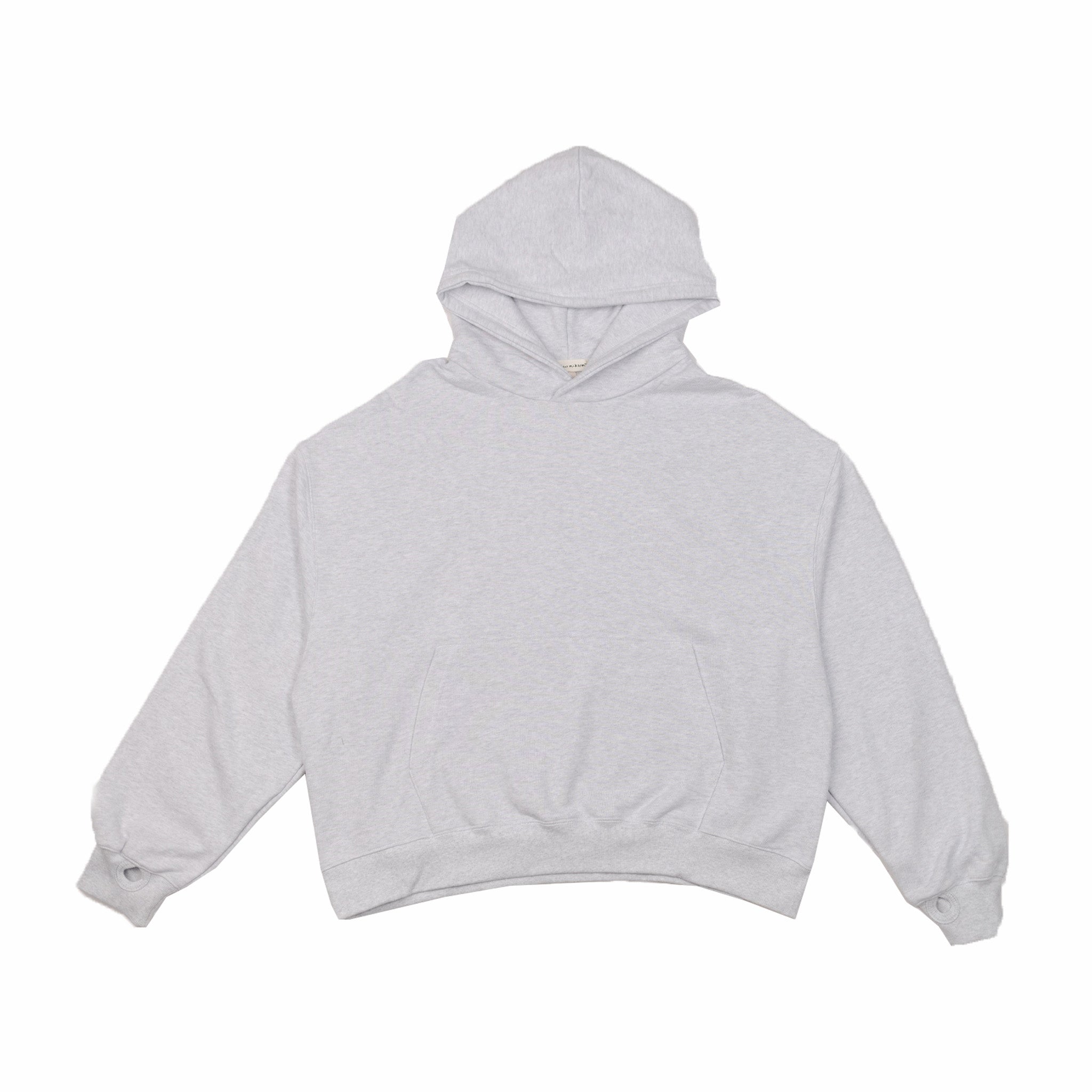 Estudio Niksen Signature Thumb Hoodie (Light Grey) - August Shop