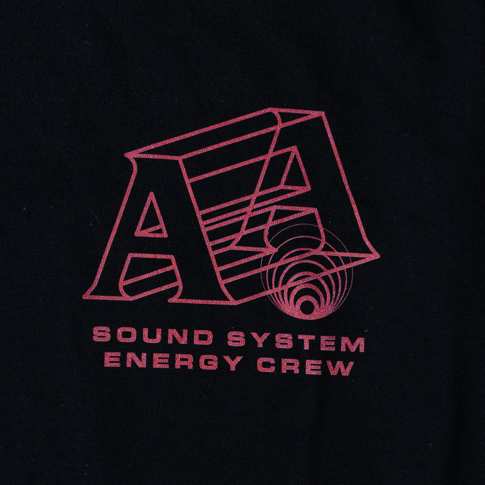 August Aux &quot;Sound System&quot; T-Shirt (Black) - August Shop