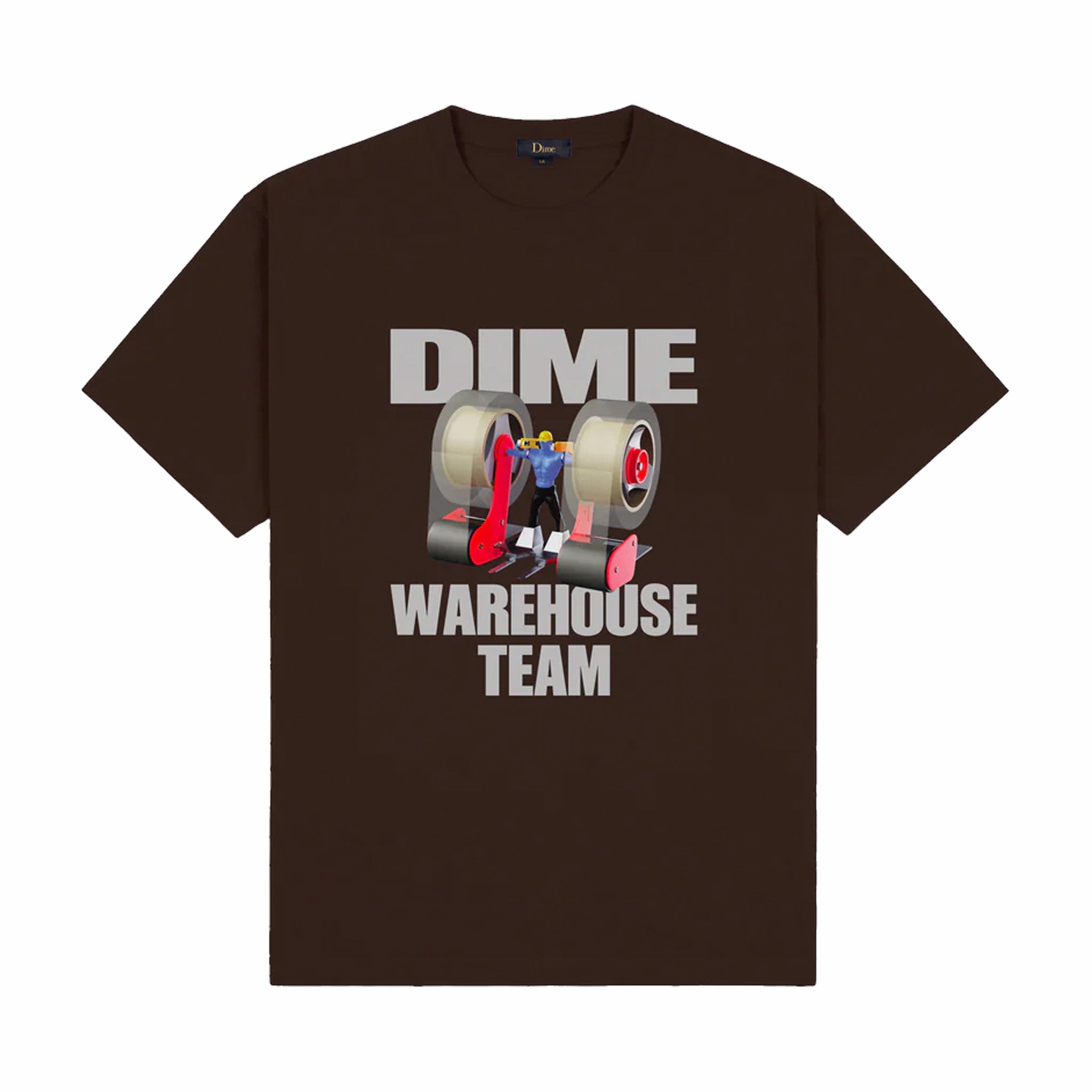 Dime Axel T-Shirt (Deep Brown) - August Shop