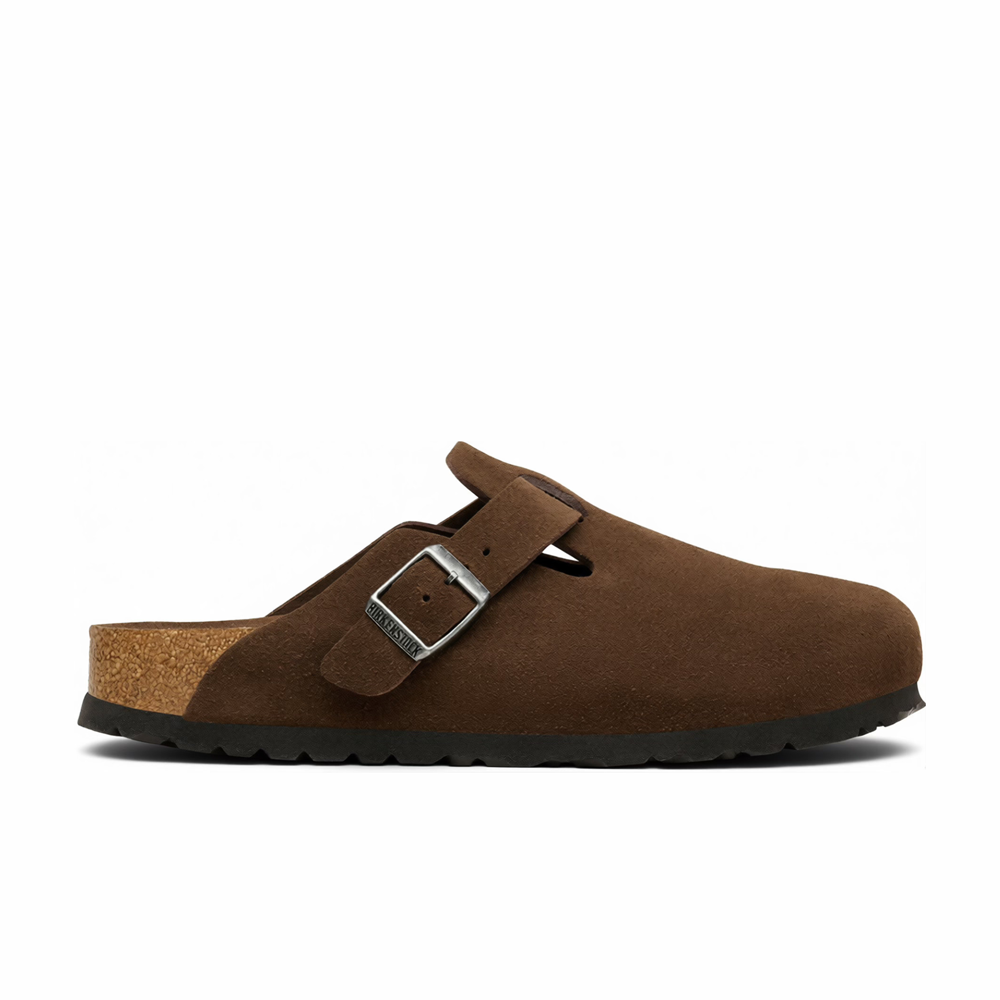 Birkenstock Men's Boston Soft Footbed Suede Leather - Regular (Carafe Tonal FB) - August Shop