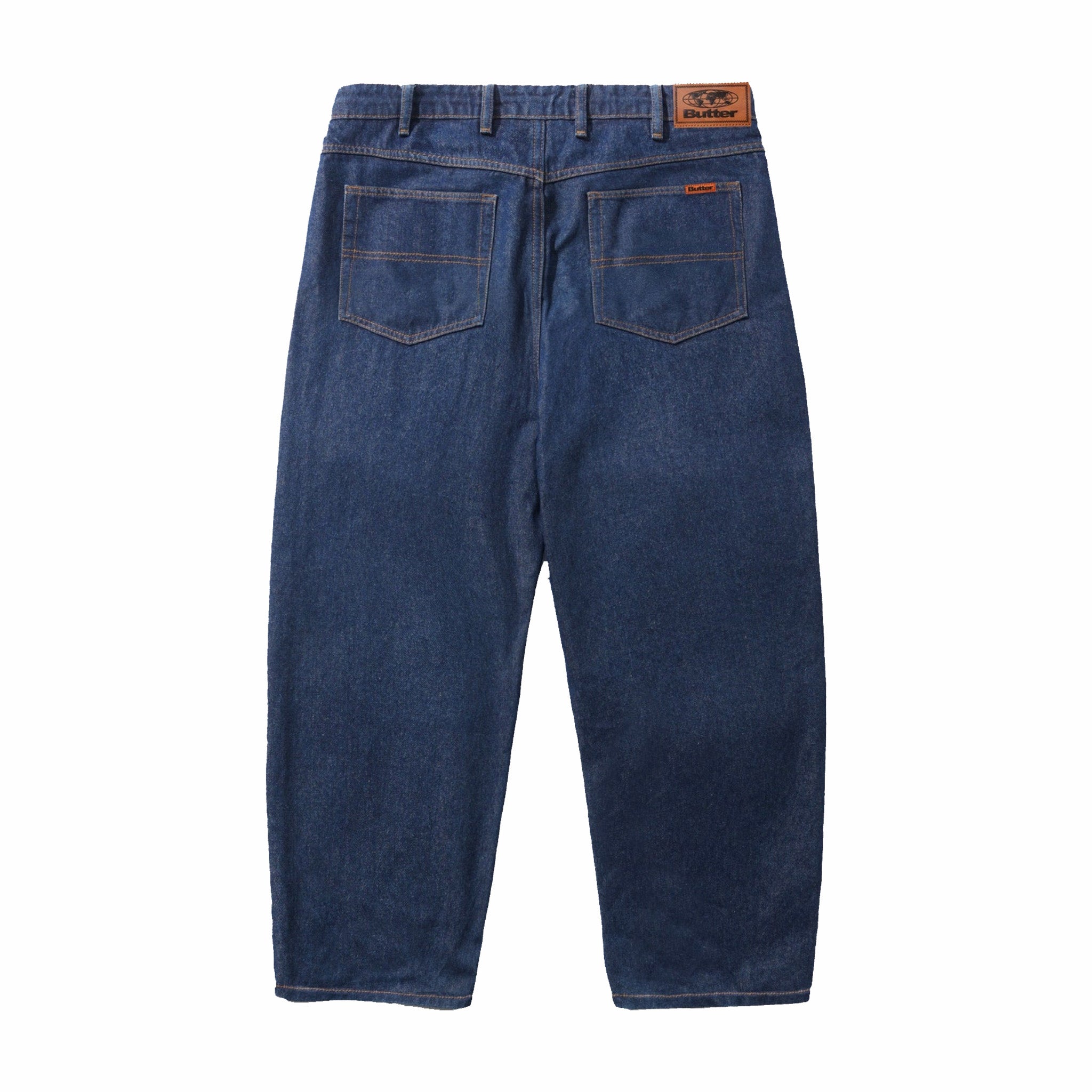 Butter Goods Baggy Denim Jeans (Dark Indigo)