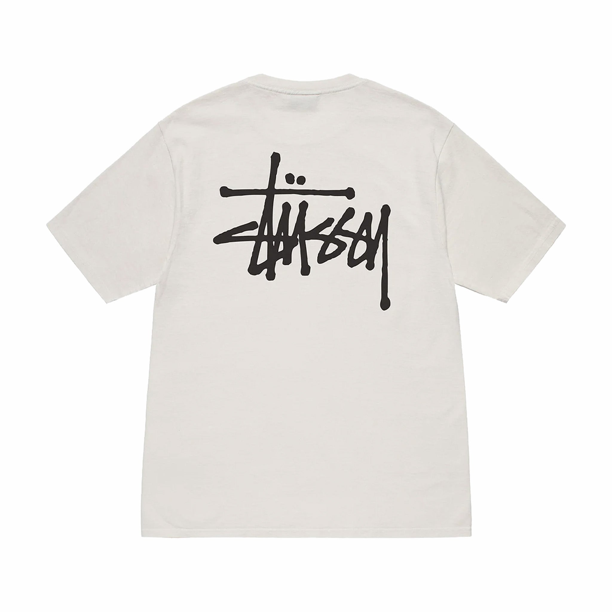 Stüssy Basic Pigment Dyed Tee (Natural) - August Shop