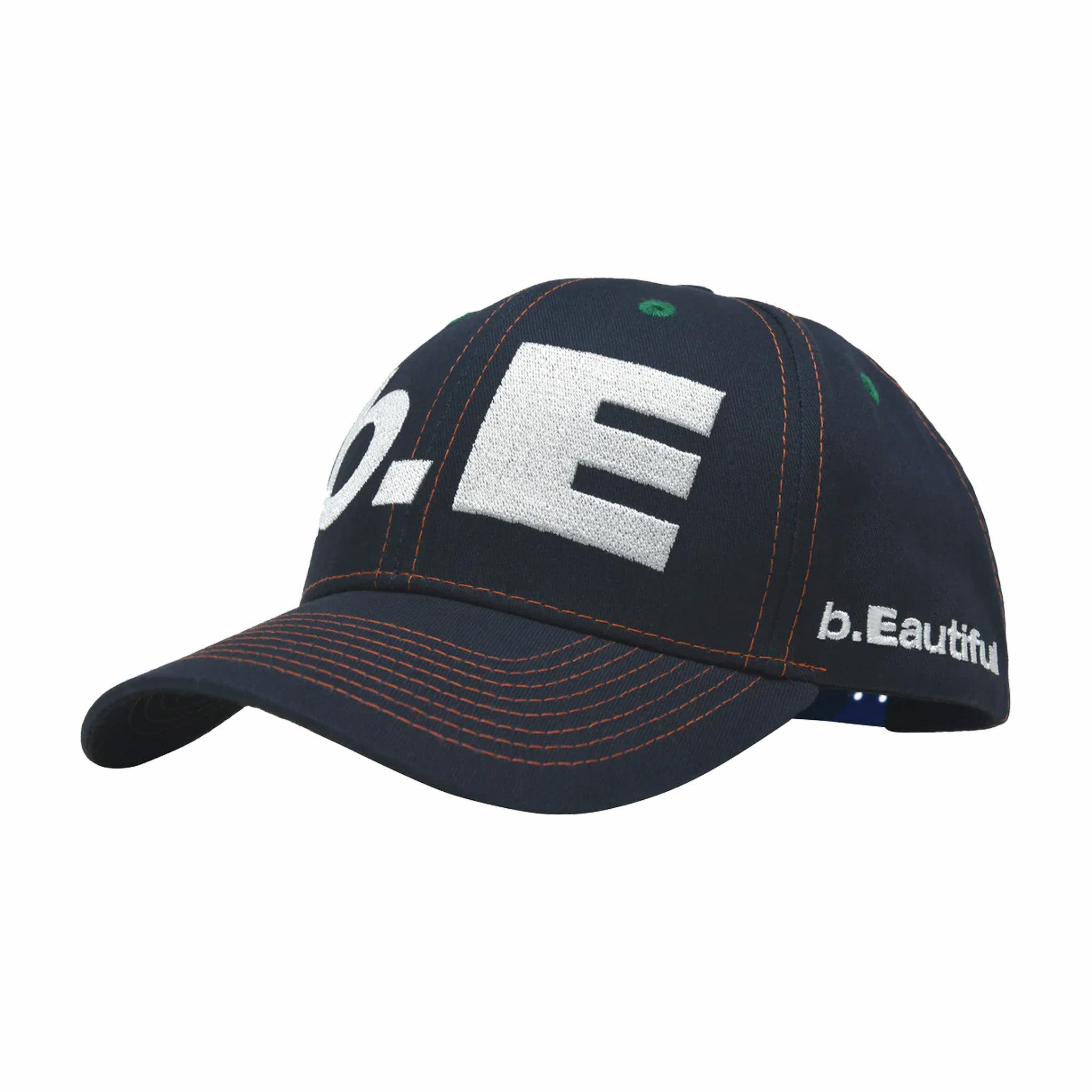 b.Eautiful b.E Hat (Navy/White) - August Shop