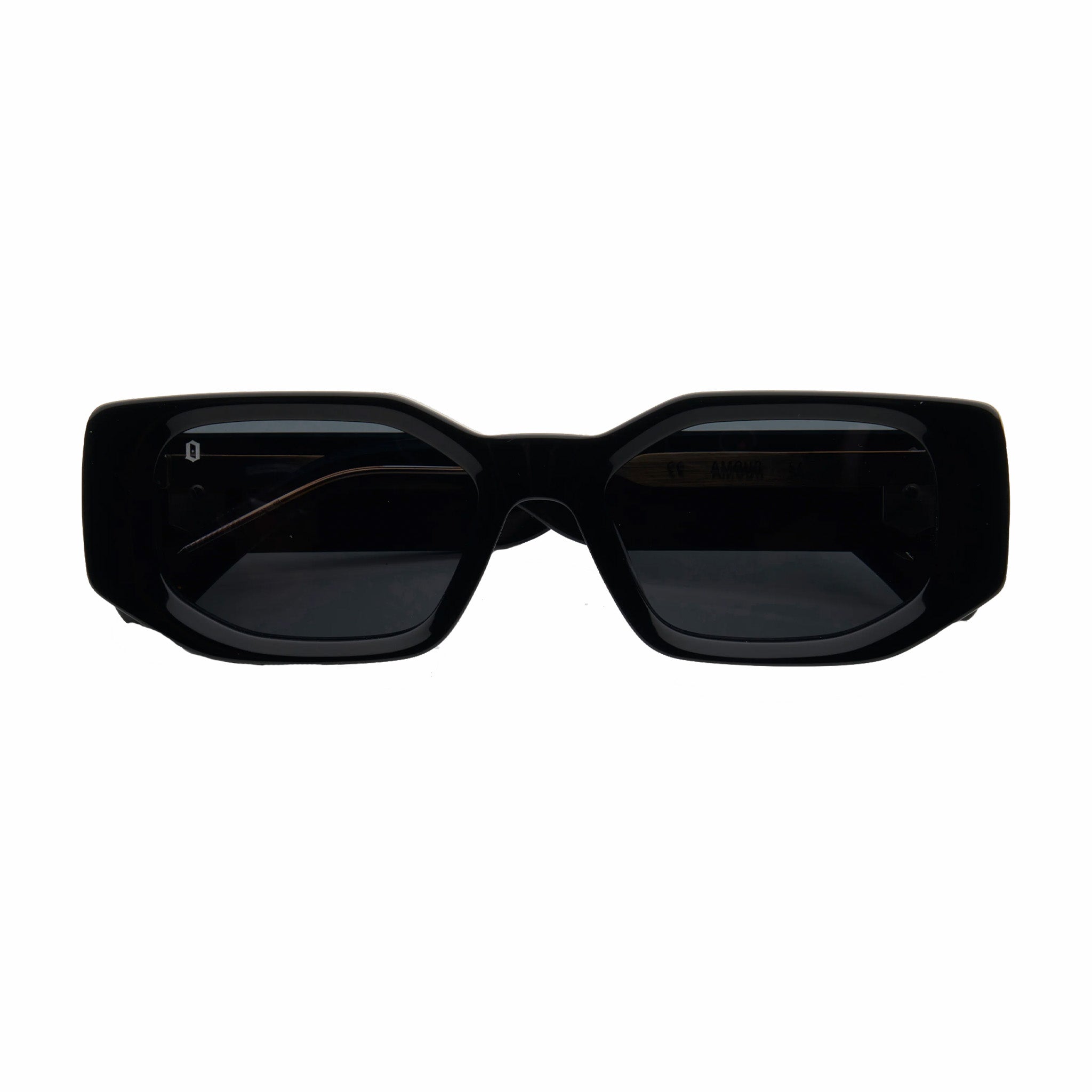 James Oro Black Amour Sunglasses (Black) - August Shop