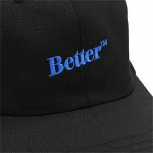 Better™ Gift Shop "Logo" Adjustable Hat (Black) - August Shop