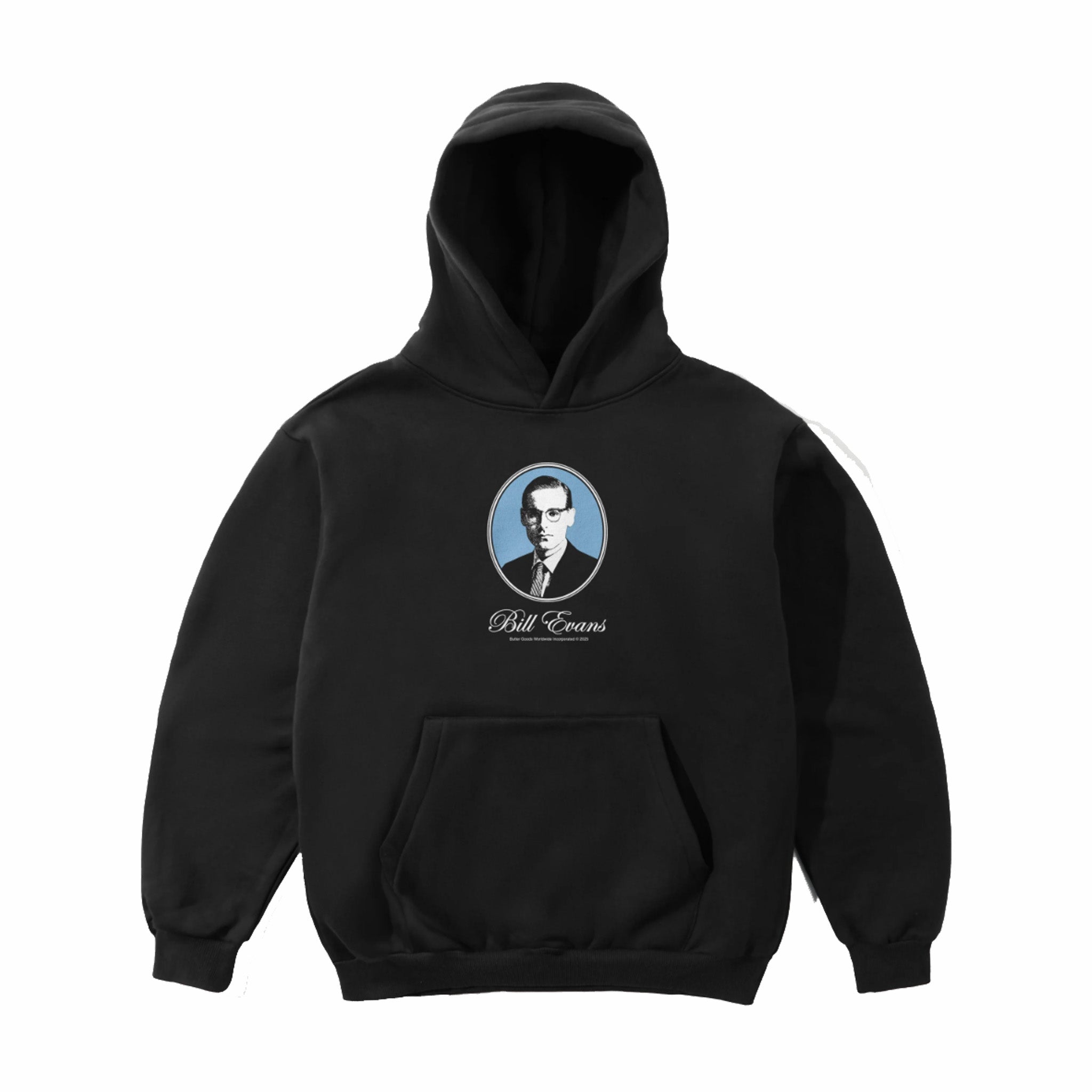 Butter Goods x Bill Evans Crystal Notes Pullover Hoodie (Black) - August Shop