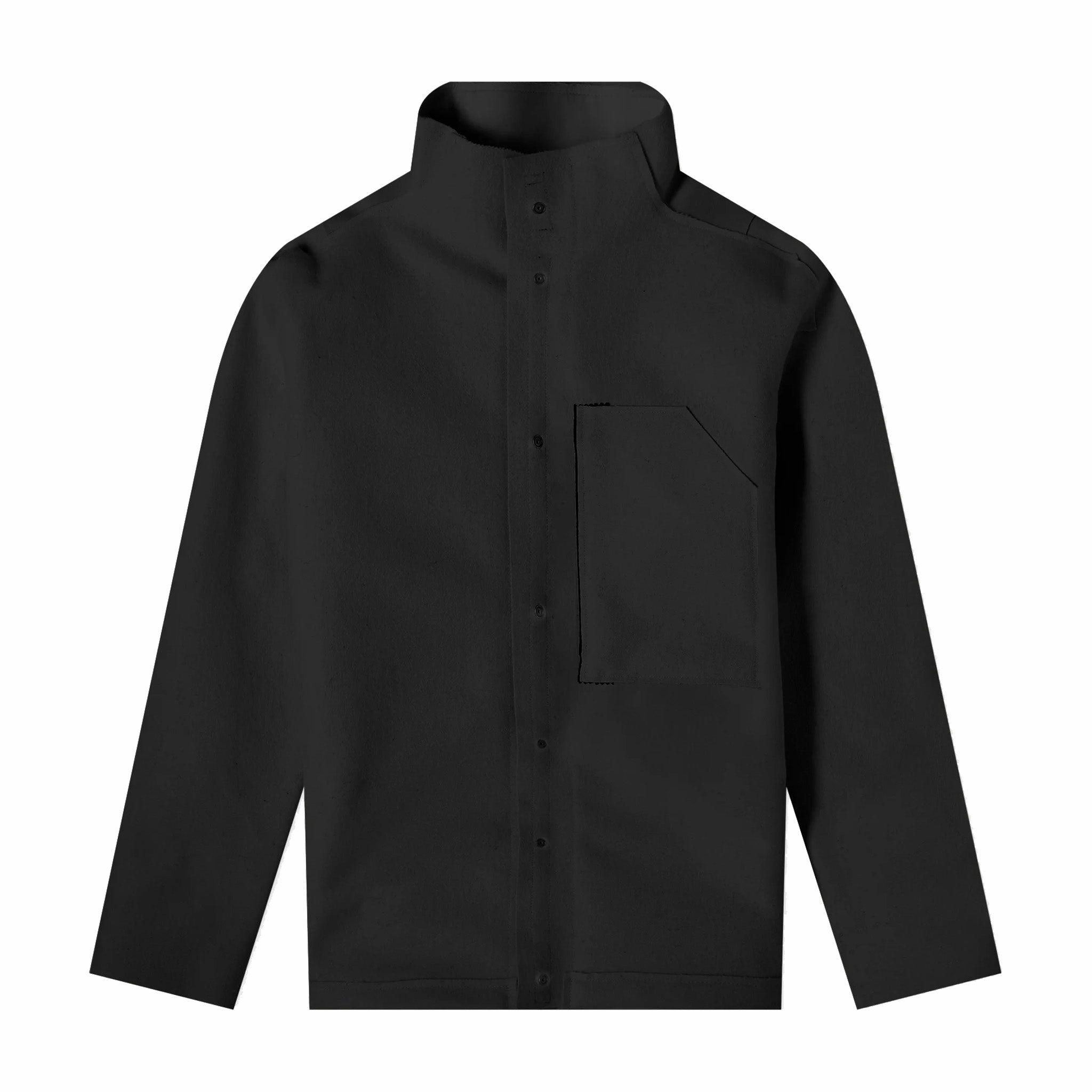 ACRONYM® J70-BU Burel® Wool Jacket Gen. 1 Softshell (Black) - August Shop