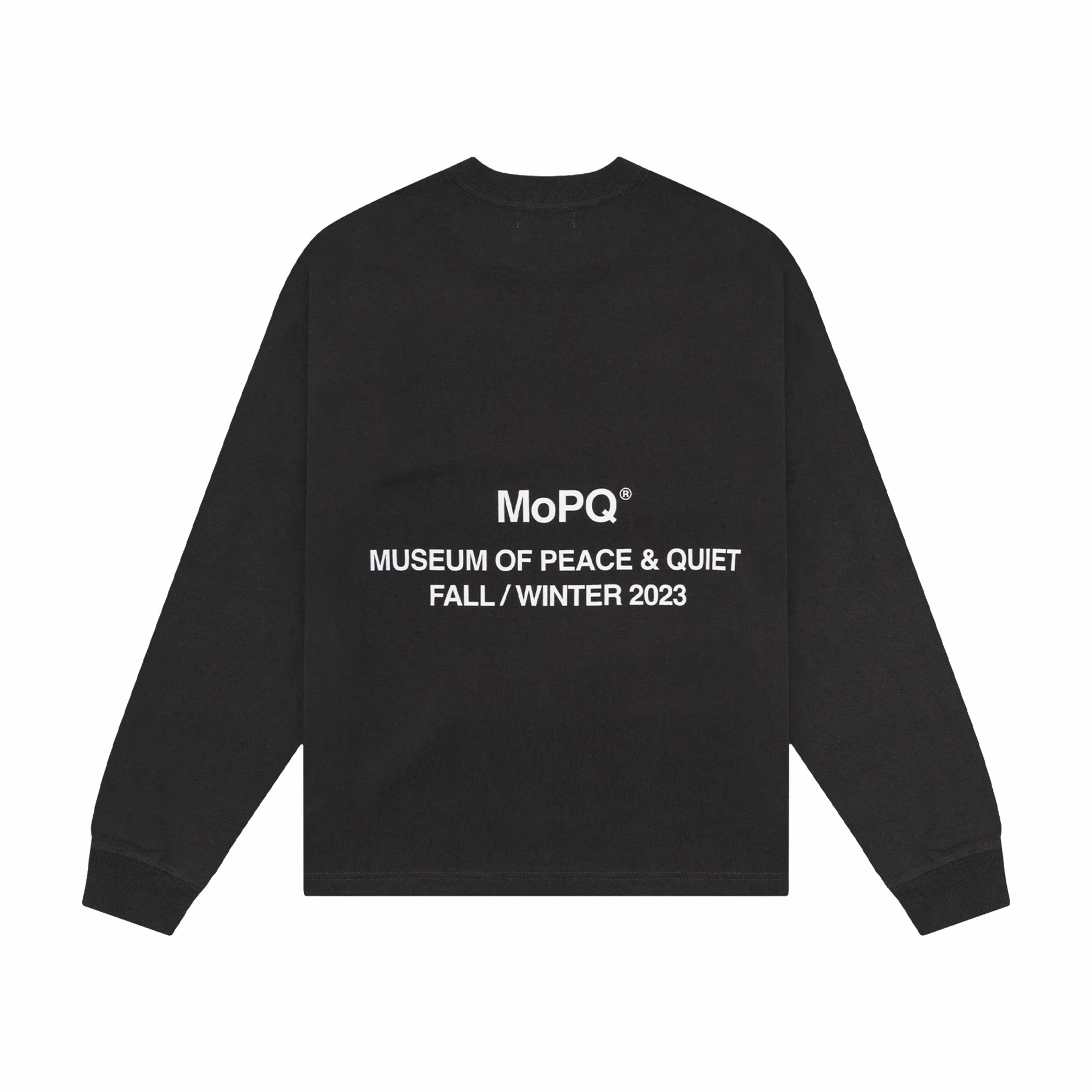 Museum of Peace &amp; Quiet MOPQ LS Shirt (Black) - August Shop