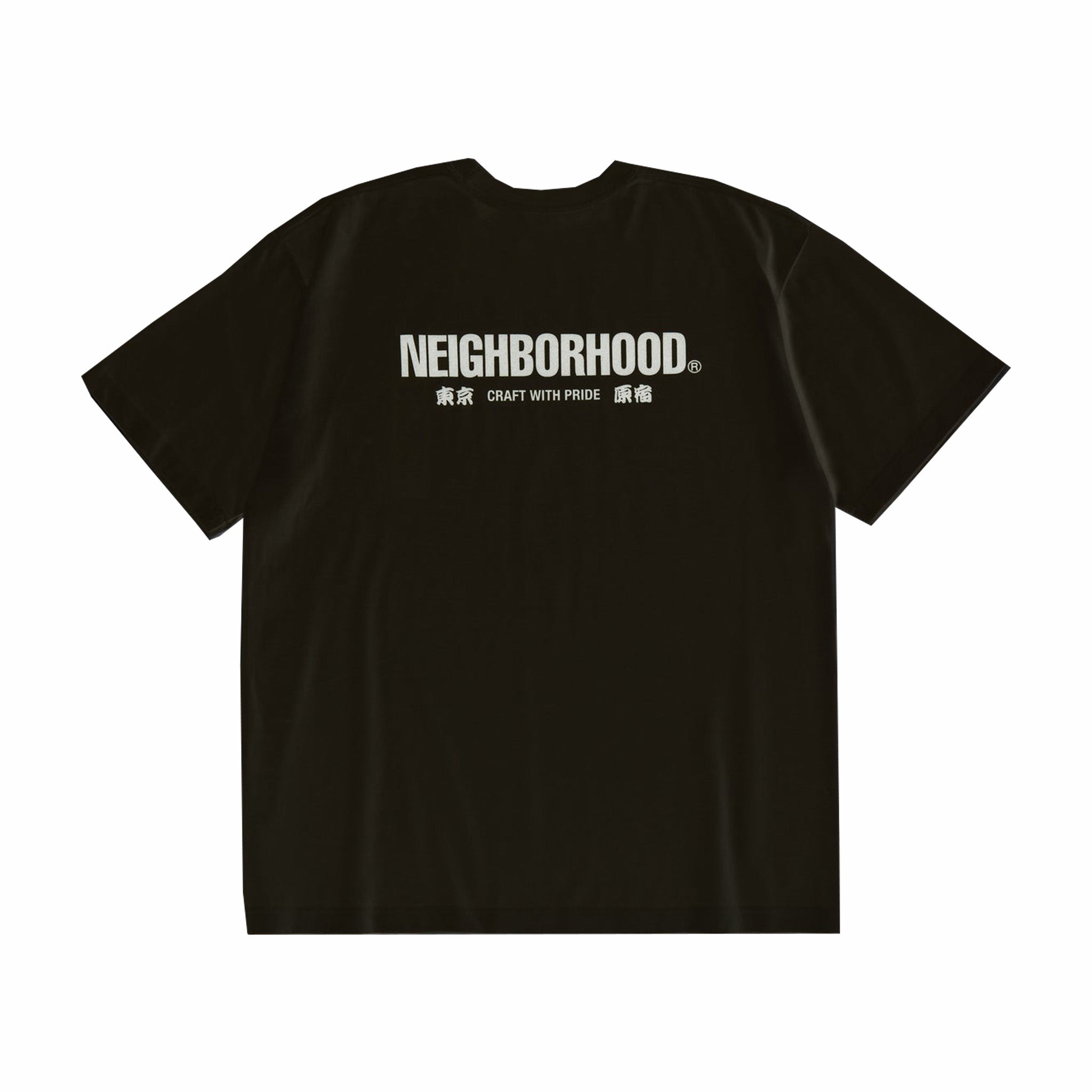 Neighborhood NH Tee-7 SS . CO (Black) - August Shop