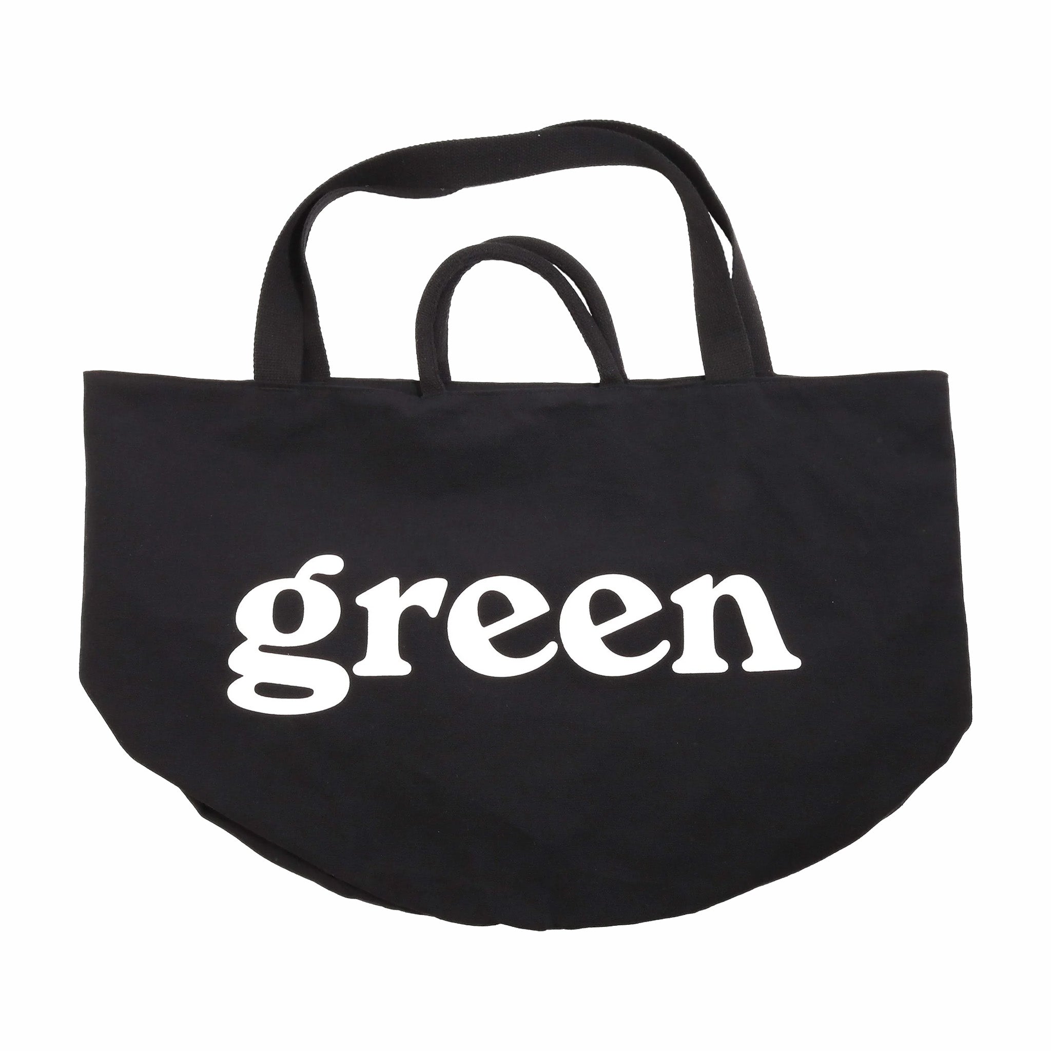 Mister Green Large Round Tote / Grow Bag (Black/White) - August Shop