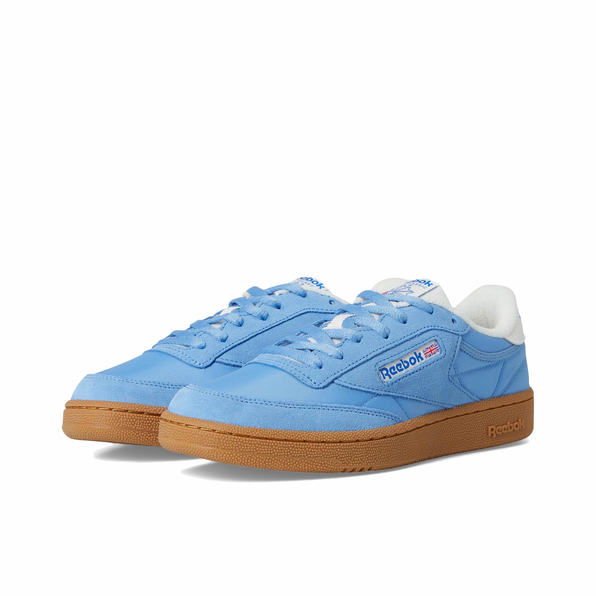 Reebok Unisex Club C 85 (Essential Blue/Chalk/Gum) - August Shop