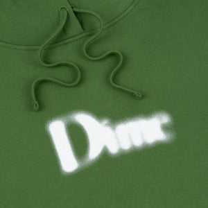 Dime Classic Blurry Hoodie (Pale Olive) - August Shop