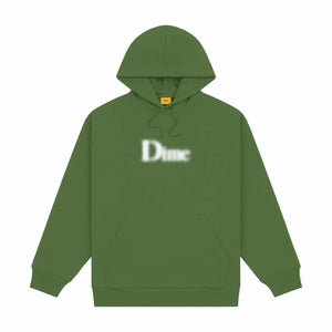 Dime Classic Blurry Hoodie (Pale Olive) - August Shop